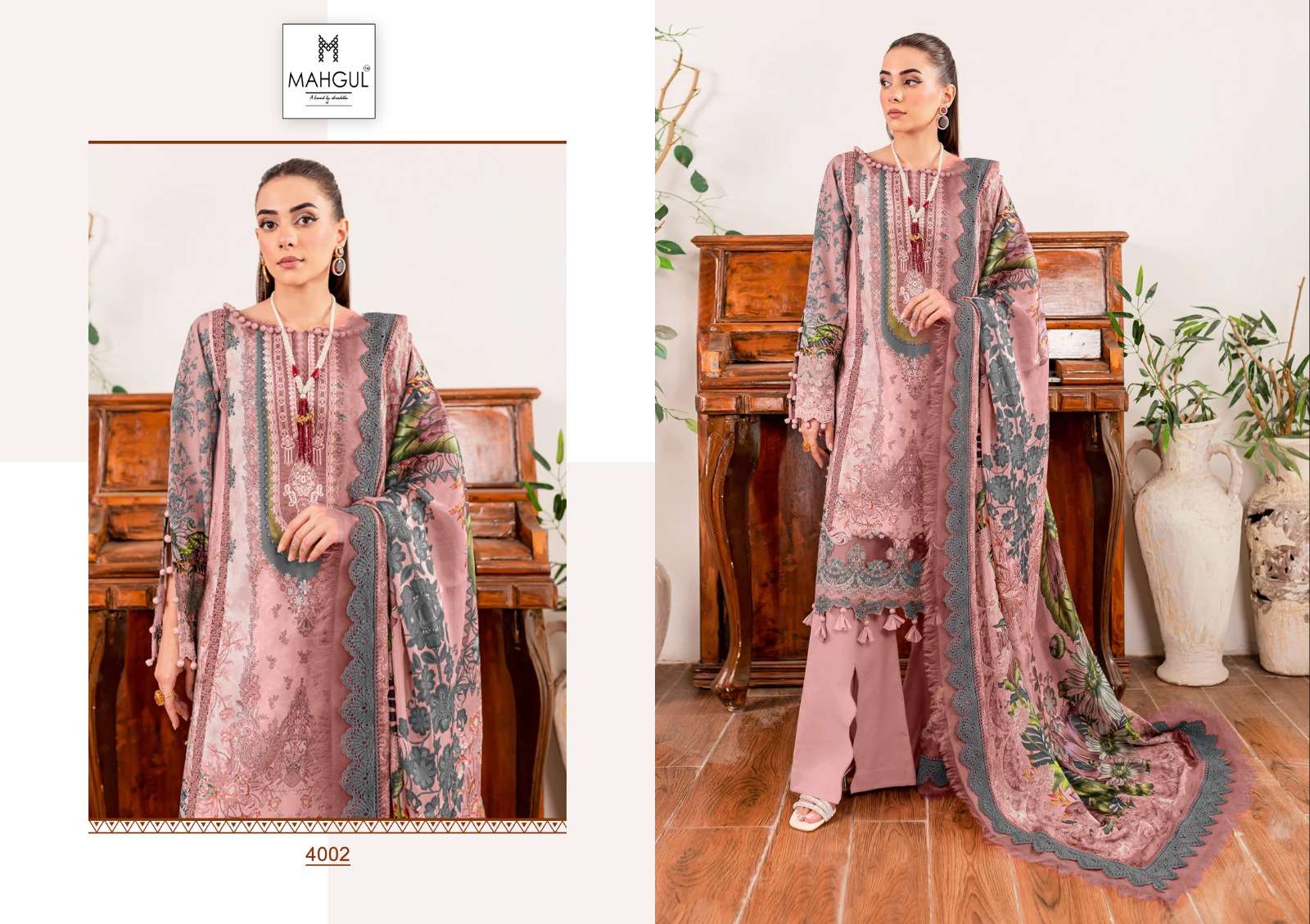 SHARADDHA NX MAHGUL QUEEN COURT VOL 4 LAWN COTTON SUIT