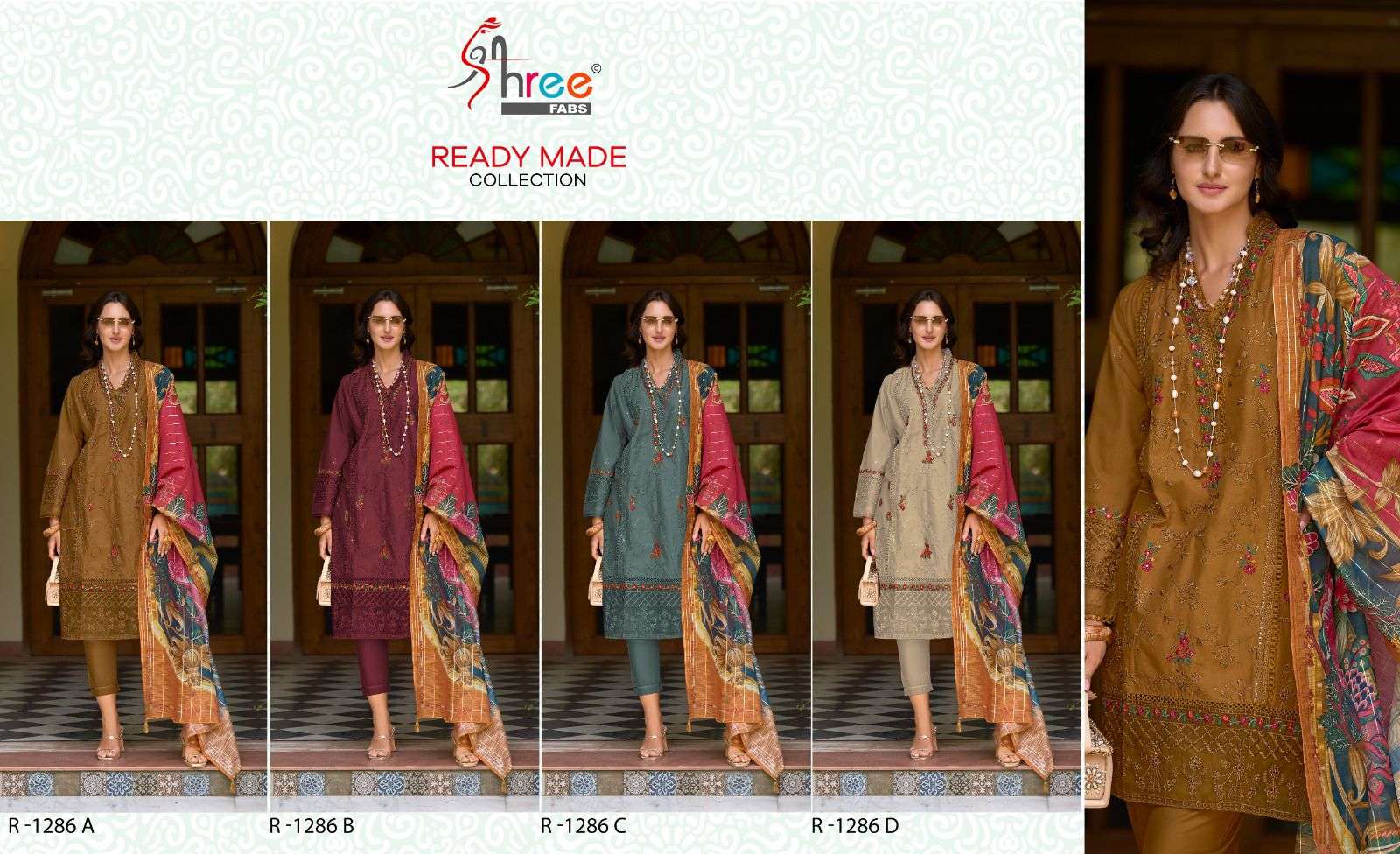 SHREE FABS R 1286 HEAVY BEAUTIFUL DESIGNER SUIT