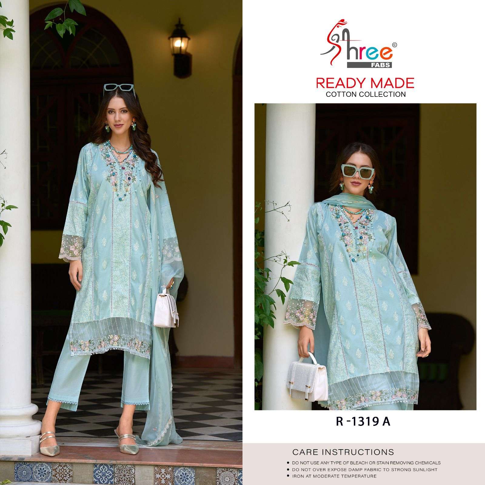 SHREE FABS R 1319 COTTON BEAUTIFUL DESIGNER SUIT