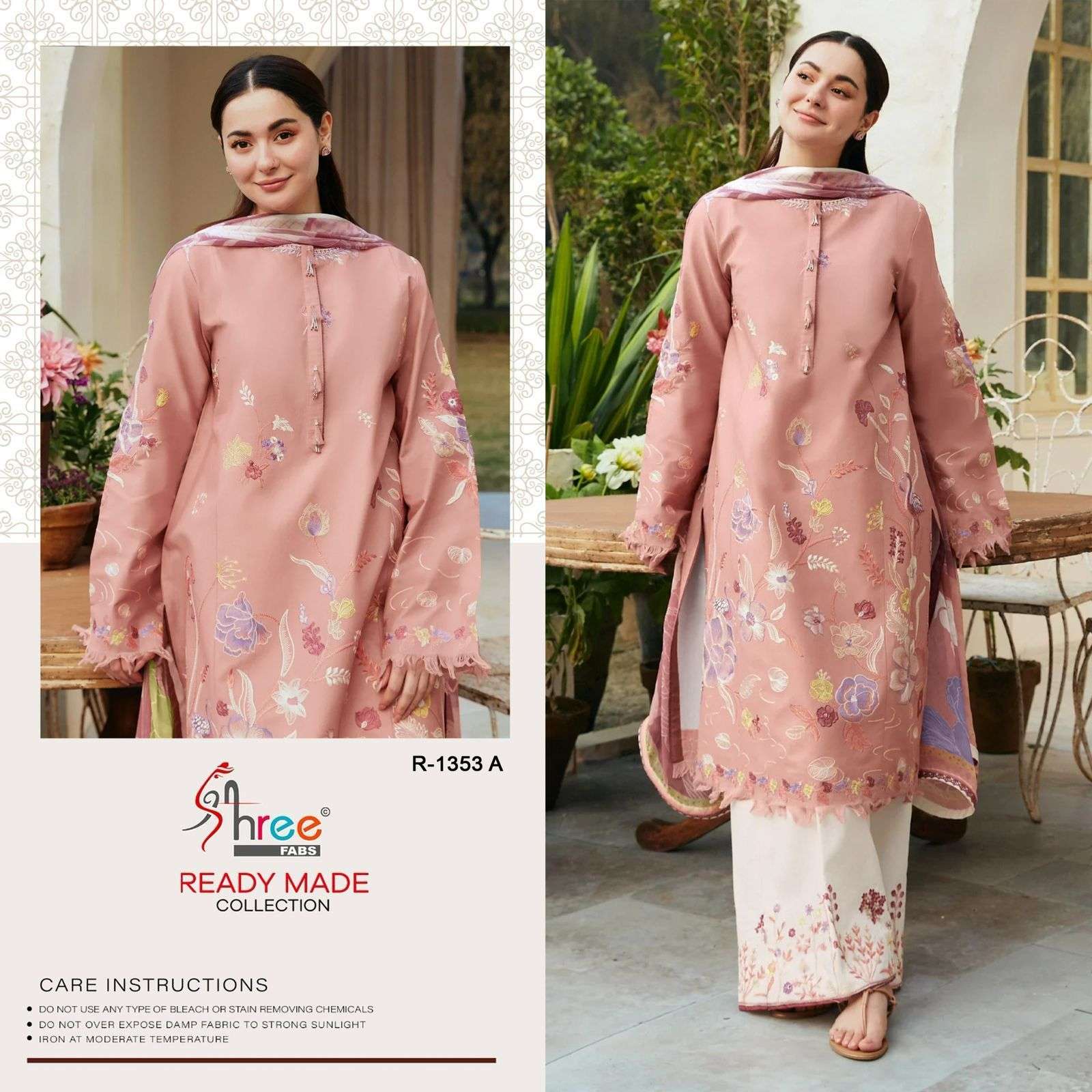 SHREE FABS R 1353 COTTON GORGEOUS DESIGNER PAKISTANI SUIT