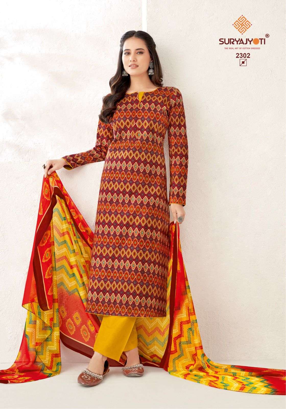 SURYAJYOTI SUHANA VOL 23 COTTON PRINT SALWAR SUIT
