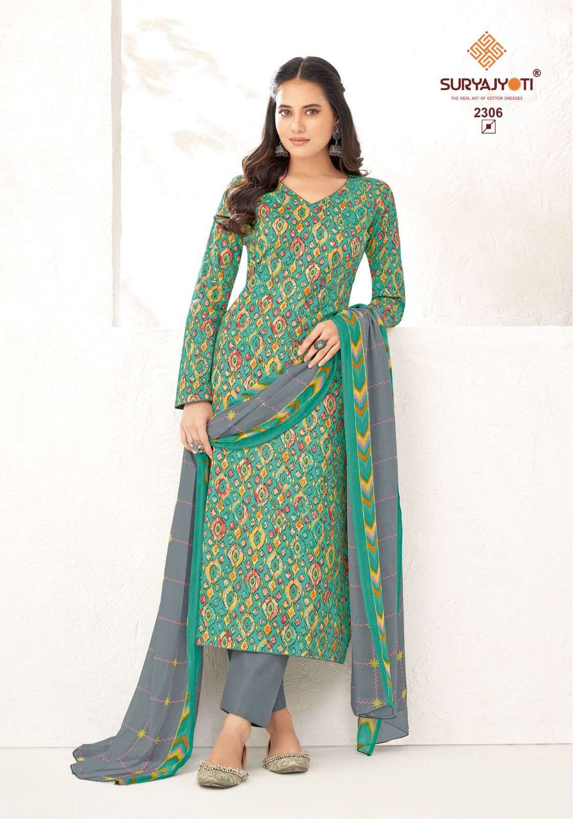 SURYAJYOTI SUHANA VOL 23 COTTON PRINT SALWAR SUIT