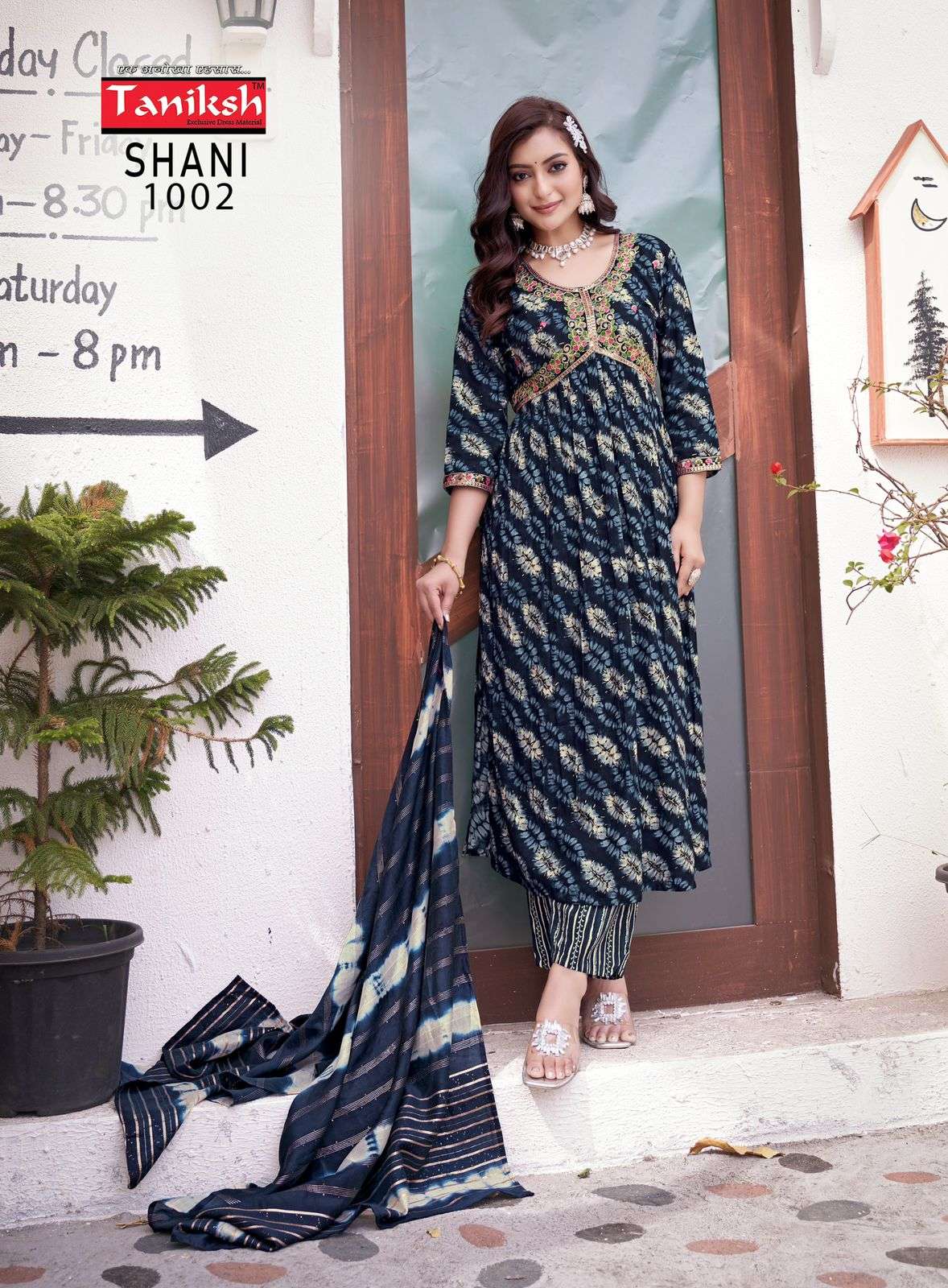 TANIKSH SHANI VOL 1 FANCY ALIA CUT PATTERN KURTI COMBO SET 