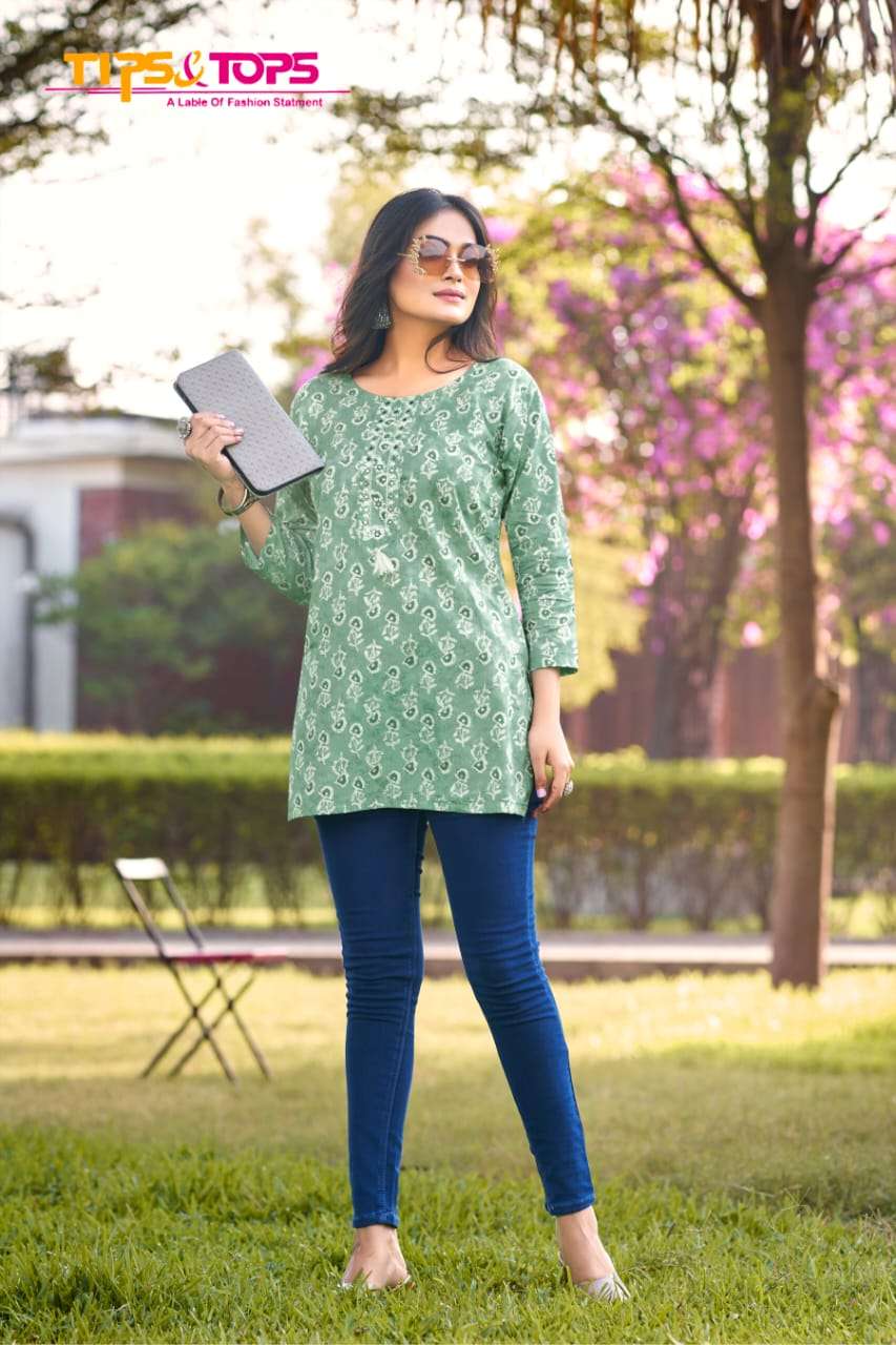 TIPS AND TOPS COTTON CANDY VOL 3 FANCY SUMMER WEAR TOP