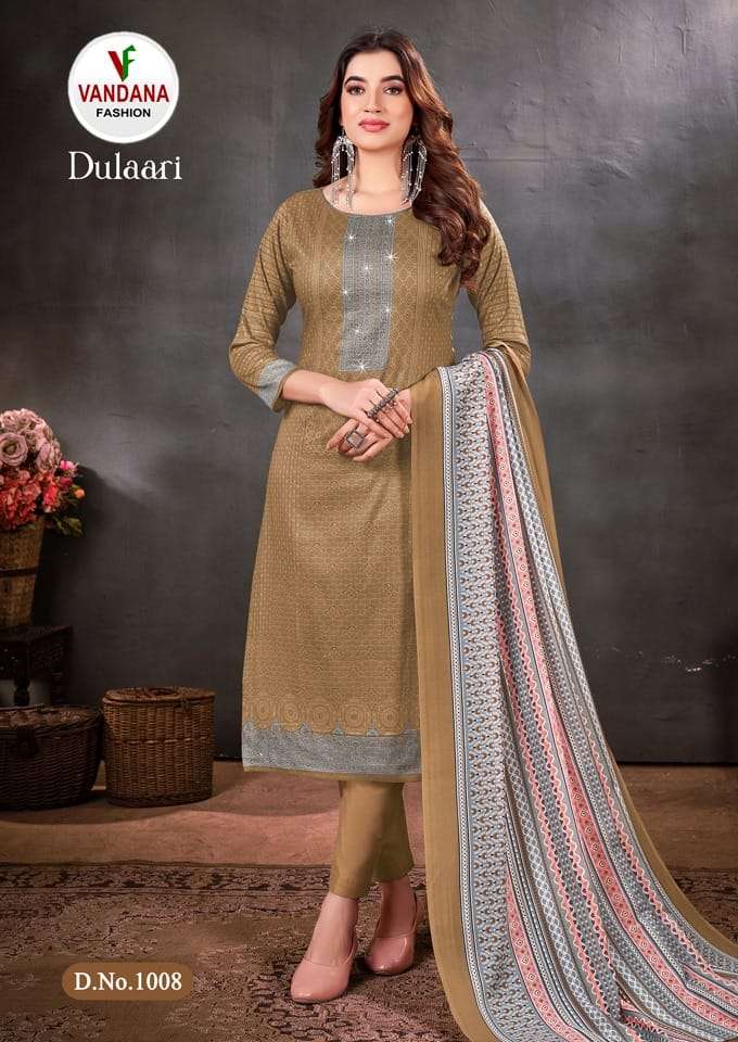 VANDANA FASHION DULARI VOL 1 COTTON SALWAR SUIT