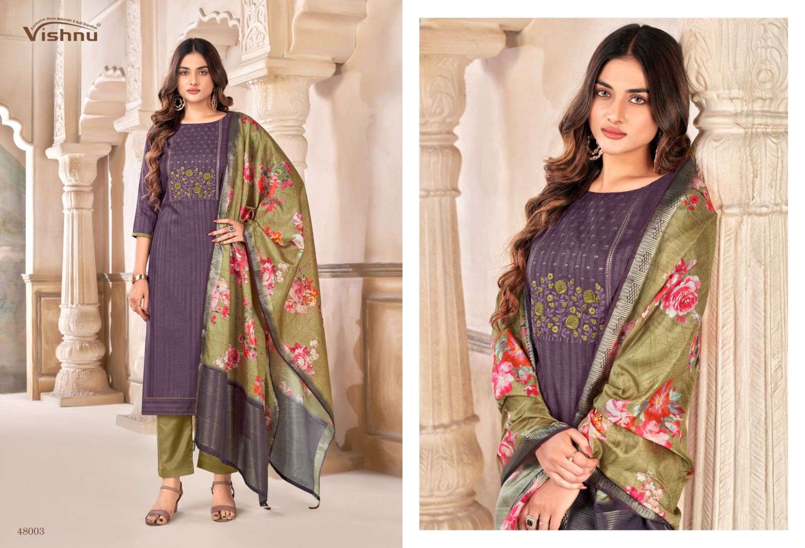 VISHNU IMPEX HEER SILK FANCY WORK SALWAR SUIT