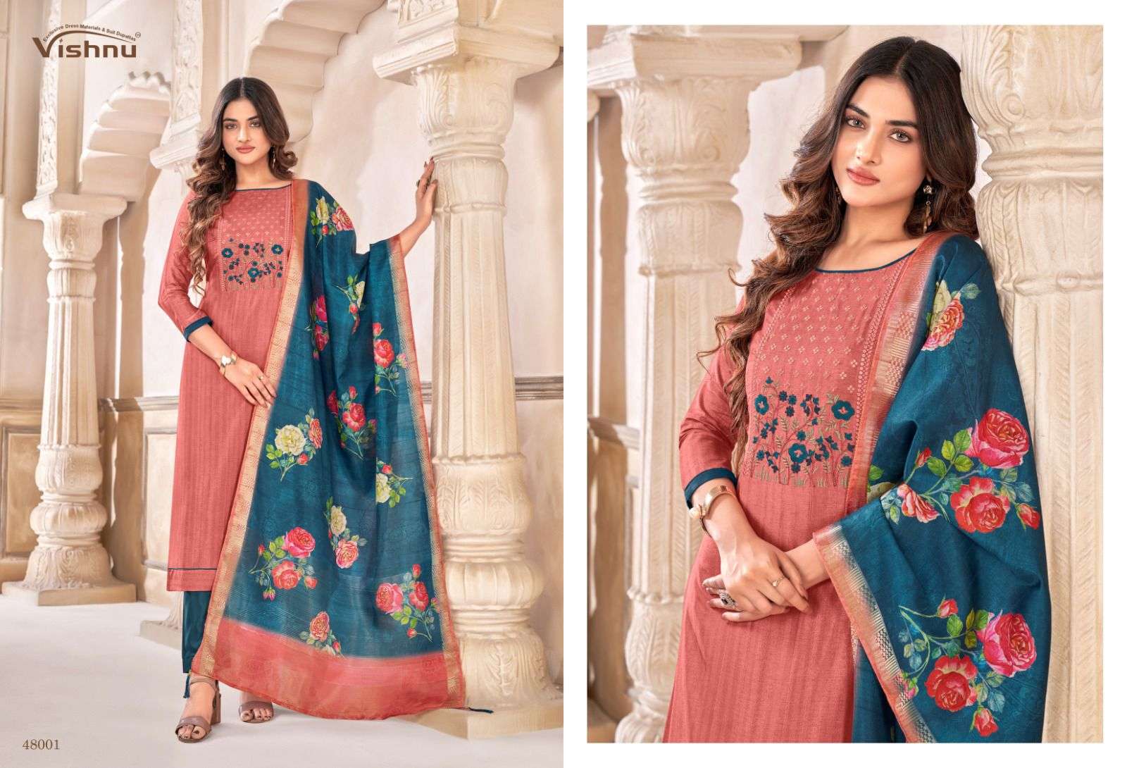 VISHNU IMPEX HEER SILK FANCY WORK SALWAR SUIT
