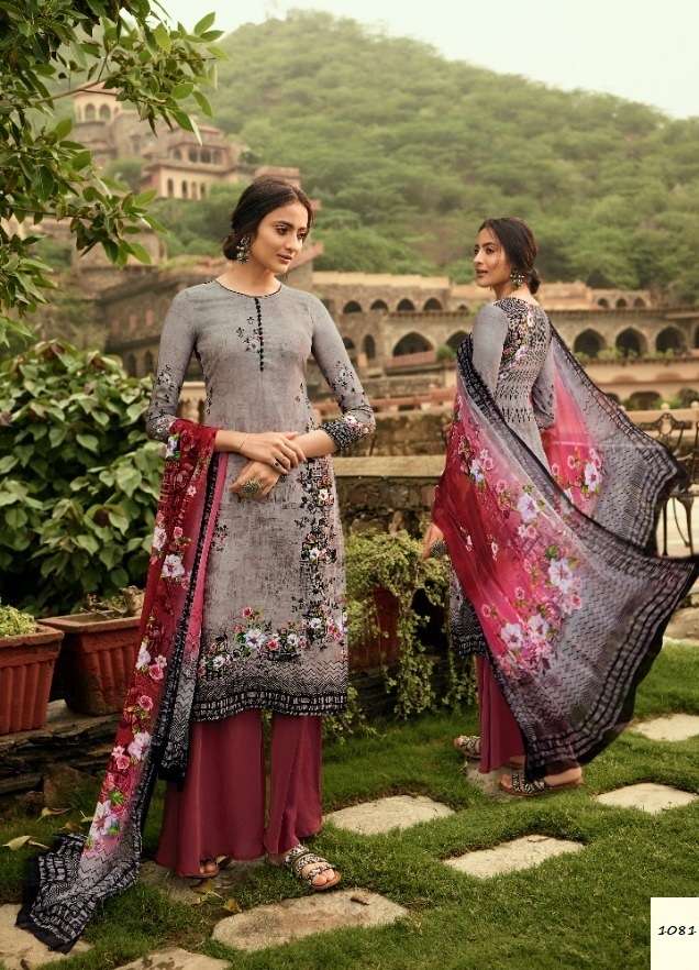 VISHWAM FABRICS CAFE LATTE SERIES CRAPE DRESS