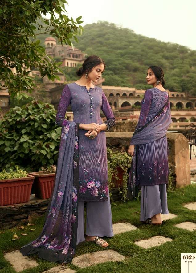 VISHWAM FABRICS CAFE LATTE SERIES CRAPE DRESS