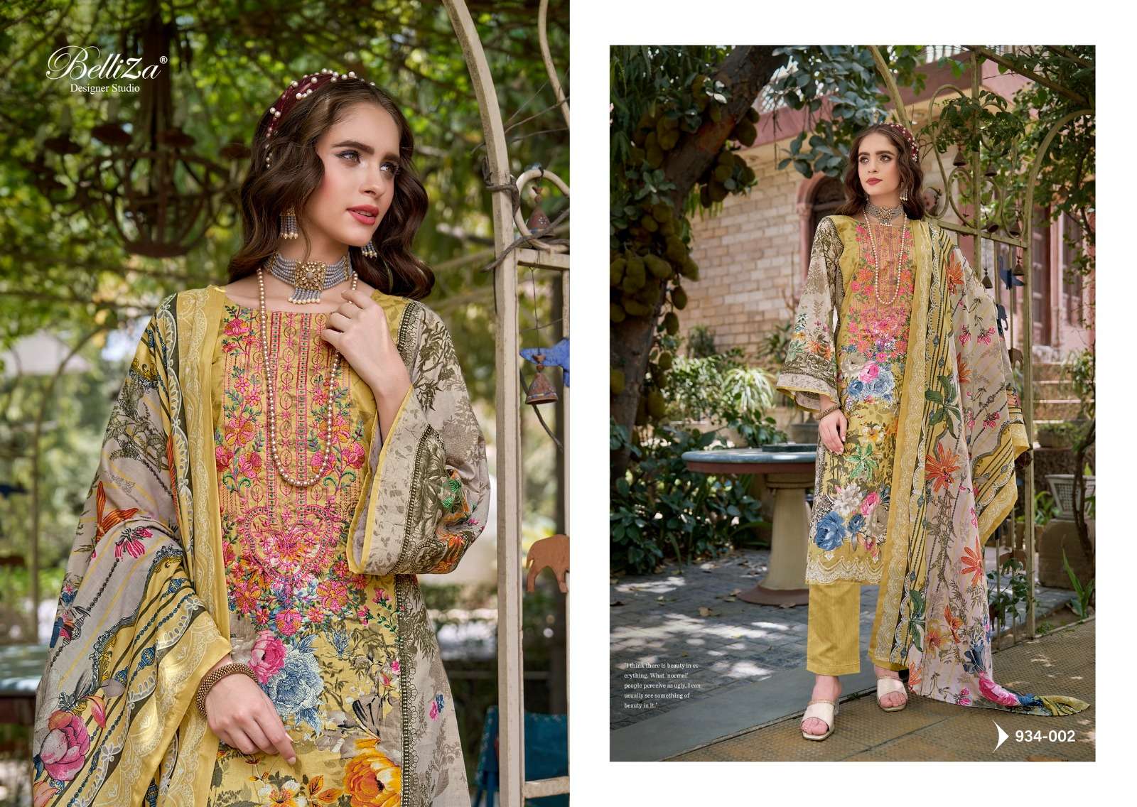 BELLIZA DESIGNER STUDIO NAIRA VOL 59 COTTON DIGITAL PRINT SUIT