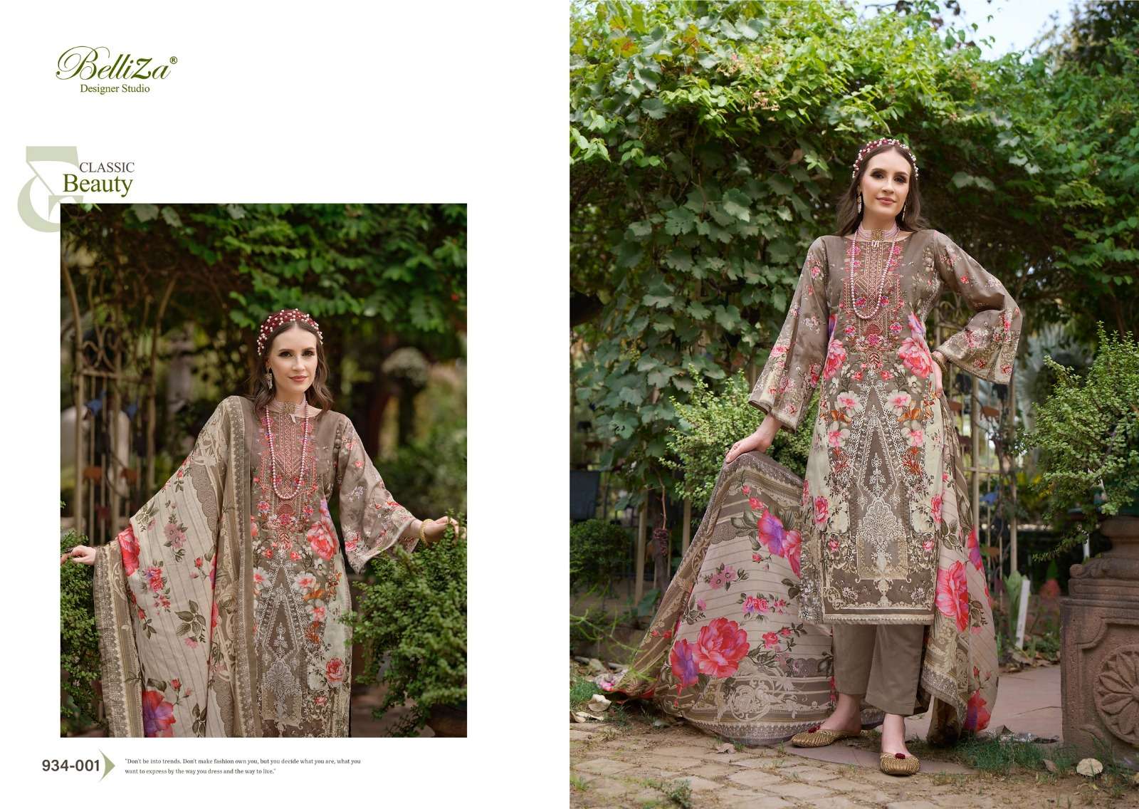 BELLIZA DESIGNER STUDIO NAIRA VOL 59 COTTON DIGITAL PRINT SUIT