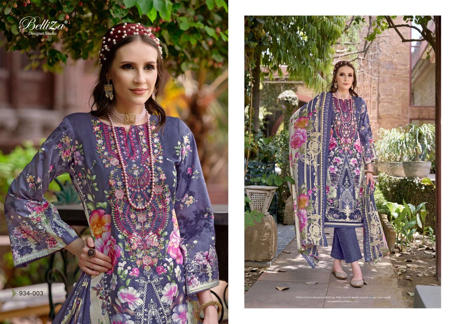 BELLIZA DESIGNER STUDIO NAIRA VOL 59 COTTON DIGITAL PRINT SUIT