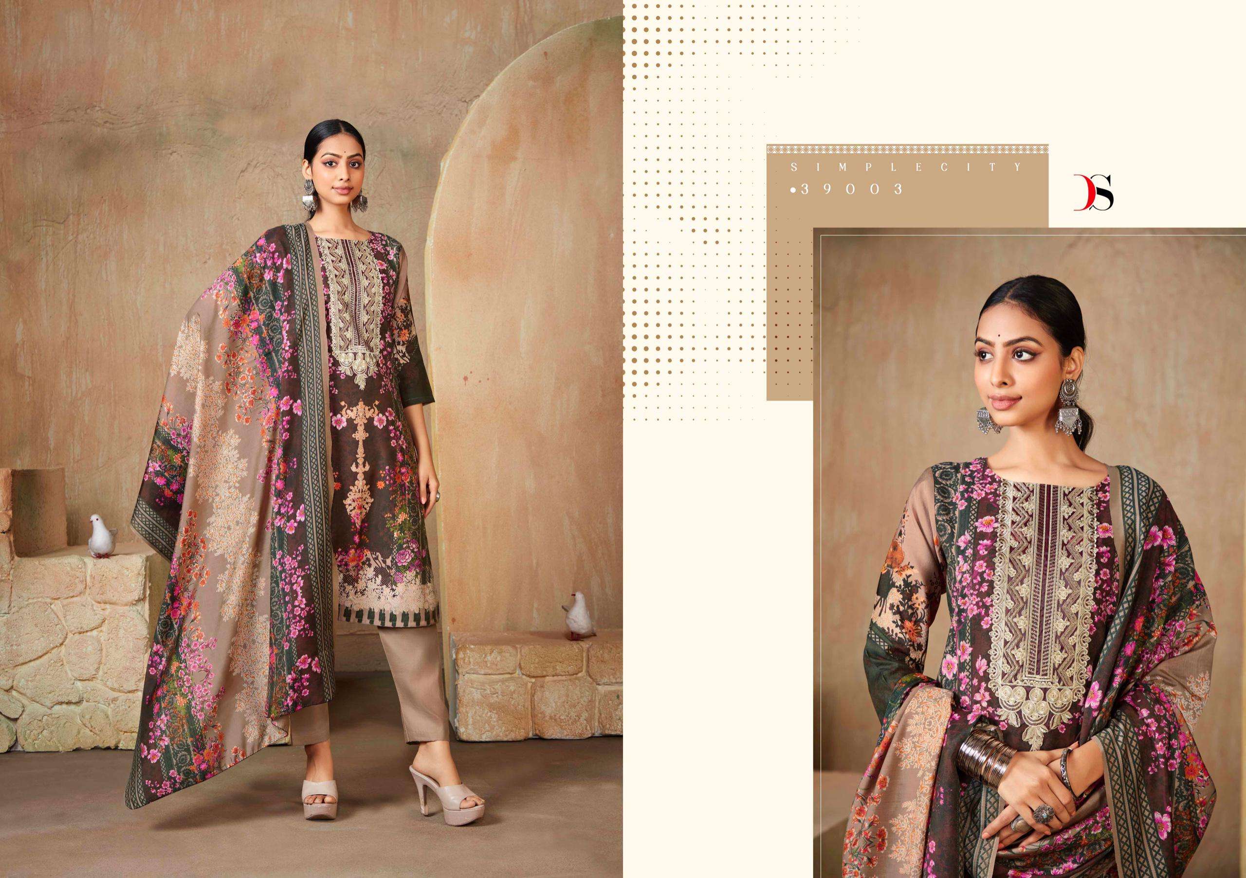 DEEPSY SUITS ELAN 24 VISCOSE FANCY WORK SALWAR SUIT