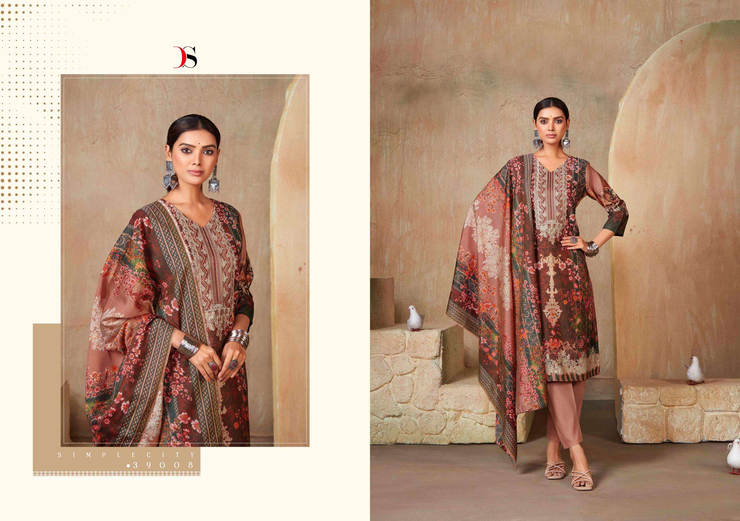 DEEPSY SUITS ELAN 24 VISCOSE FANCY WORK SALWAR SUIT