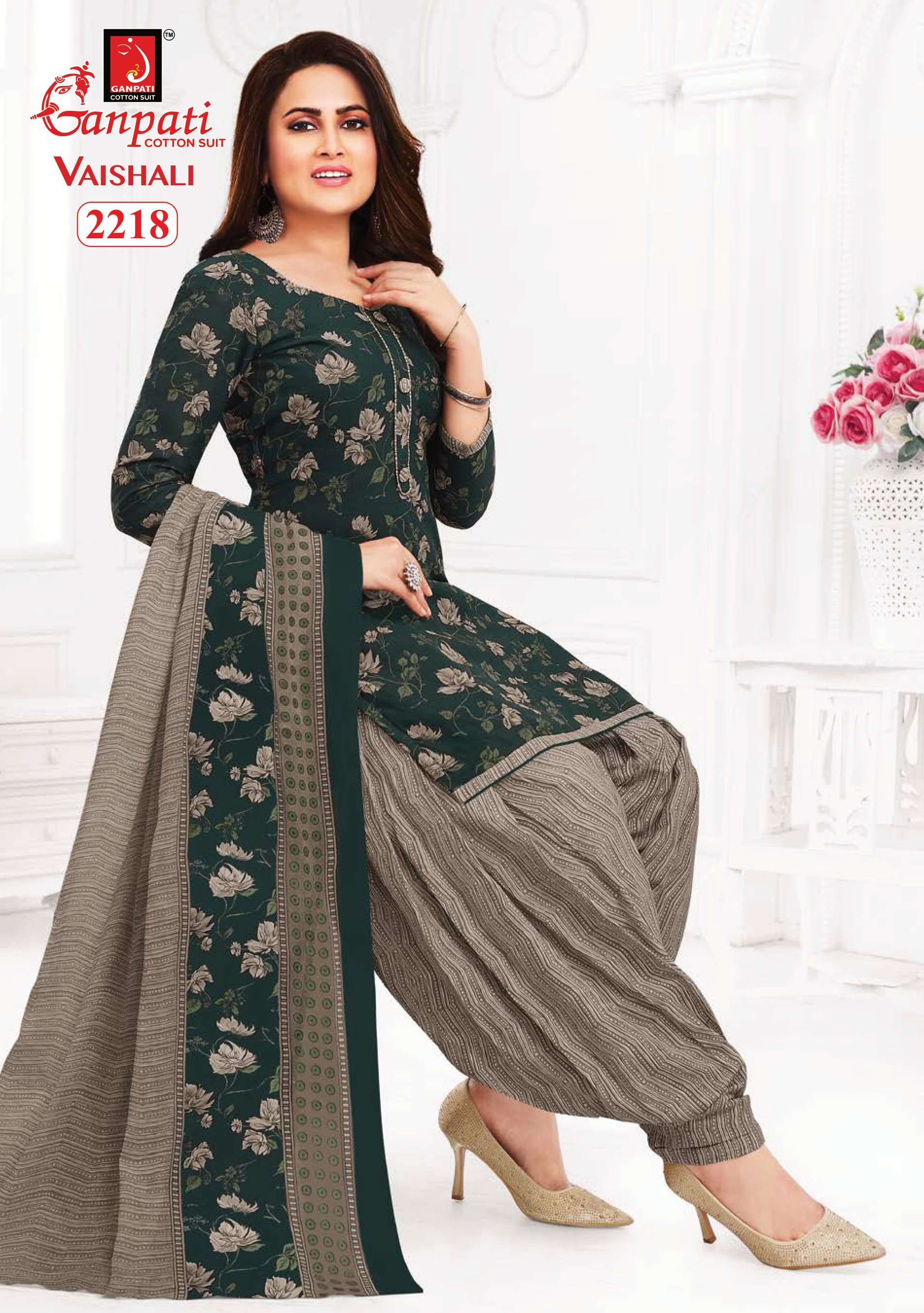 GANPATI VAISHALI VOL 8 COTTON SALWAR SUIT