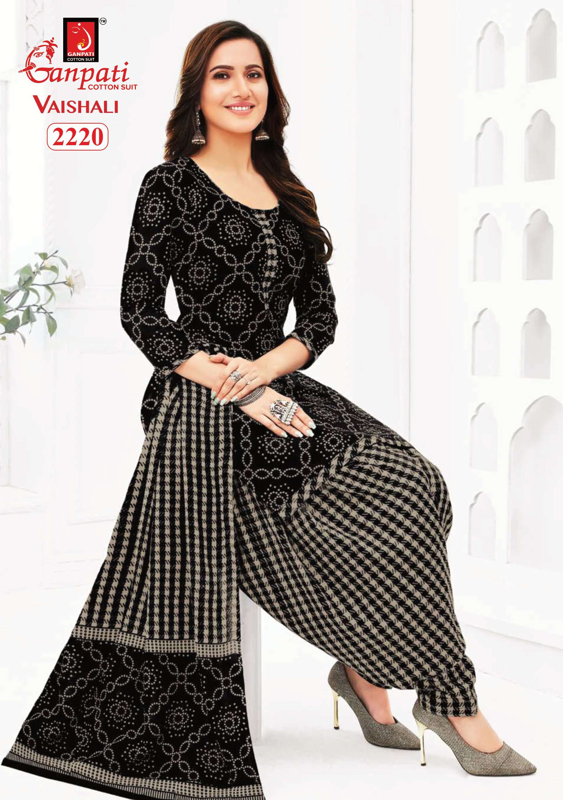 GANPATI VAISHALI VOL 8 COTTON SALWAR SUIT