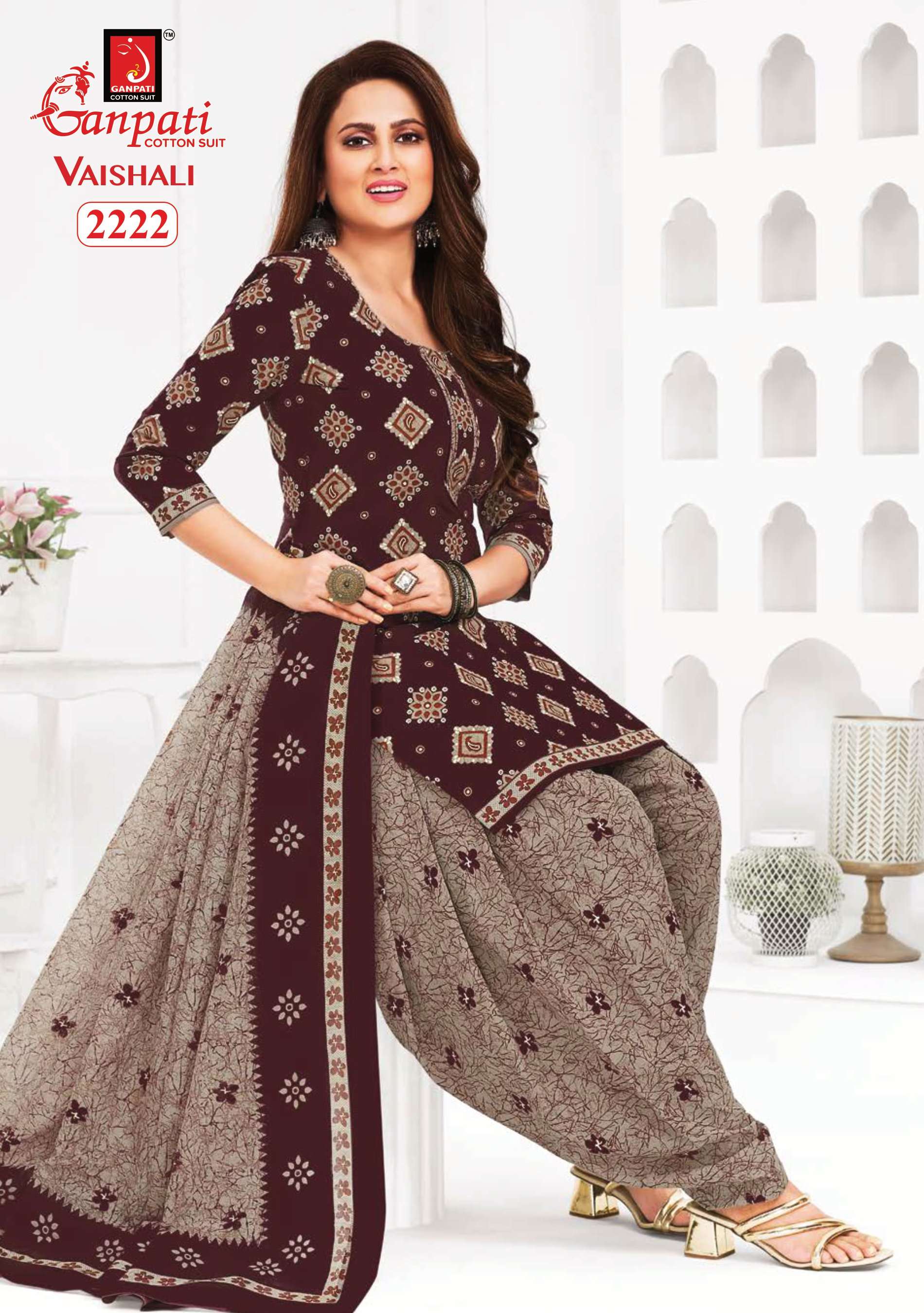 GANPATI VAISHALI VOL 8 COTTON SALWAR SUIT