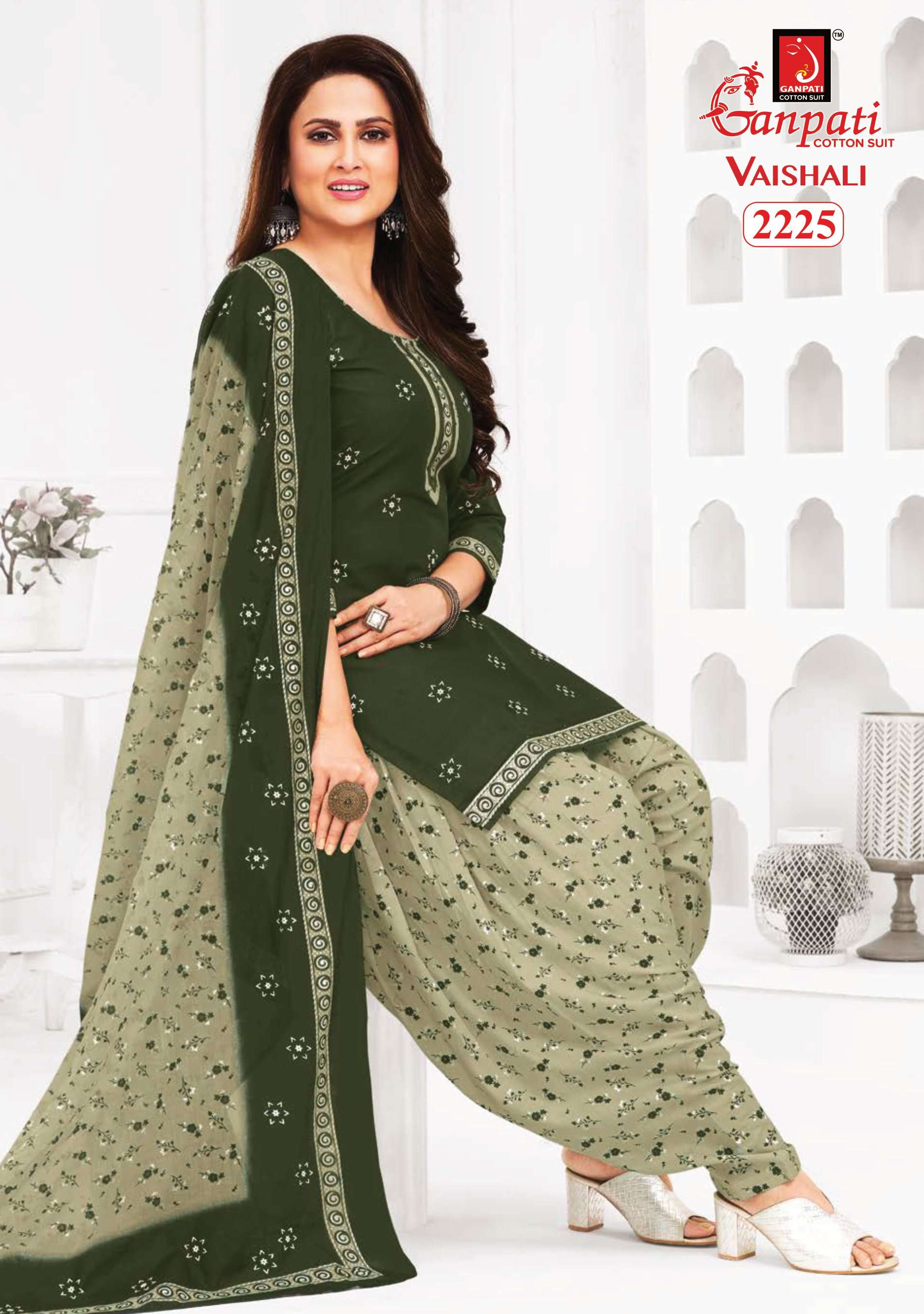 GANPATI VAISHALI VOL 8 COTTON SALWAR SUIT