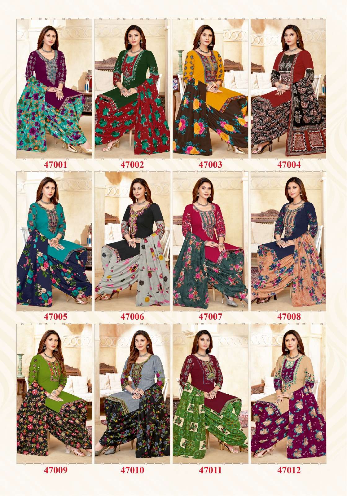 JASH BABY DOLL VOL 47 COTTON PATIYALA DRESS