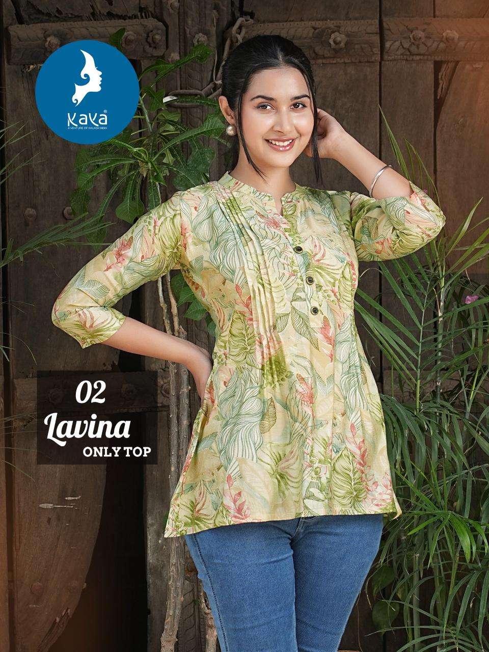 KAYA LAVINA FANCY CAUSAL WEAR LADIES TOP