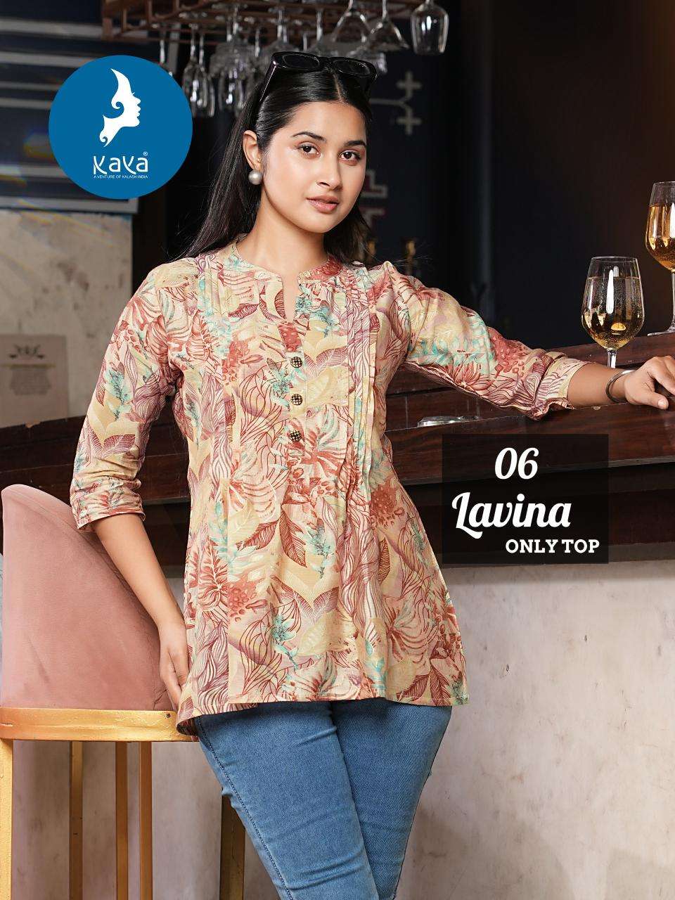 KAYA LAVINA FANCY CAUSAL WEAR LADIES TOP