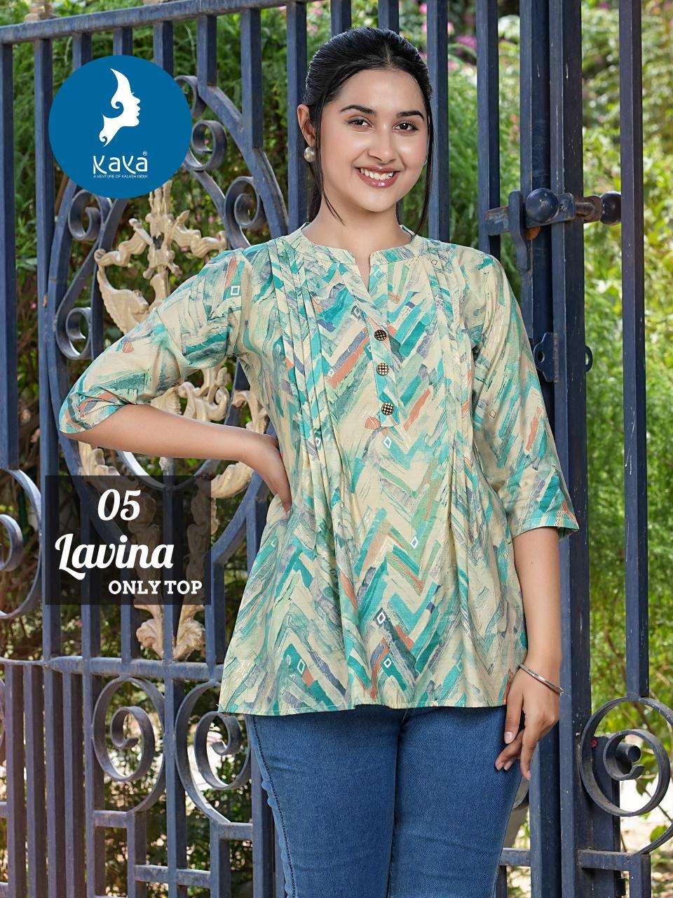 KAYA LAVINA FANCY CAUSAL WEAR LADIES TOP