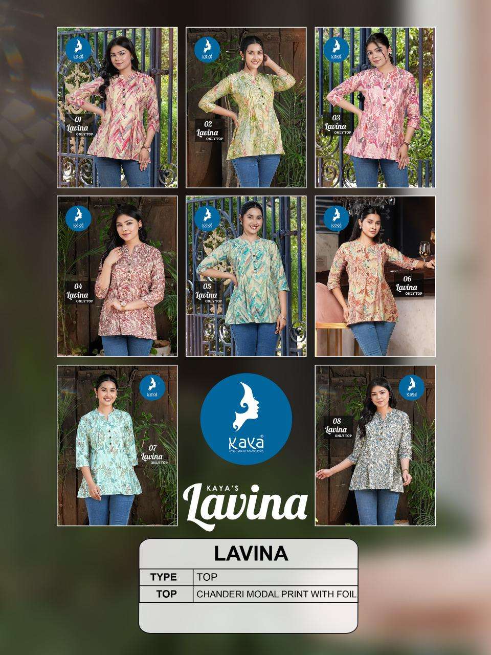 KAYA LAVINA FANCY CAUSAL WEAR LADIES TOP