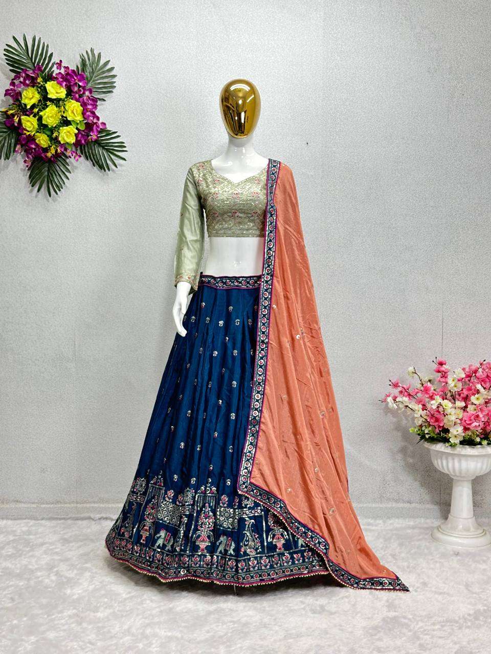 KF 1643 LEHENGA CHOLI