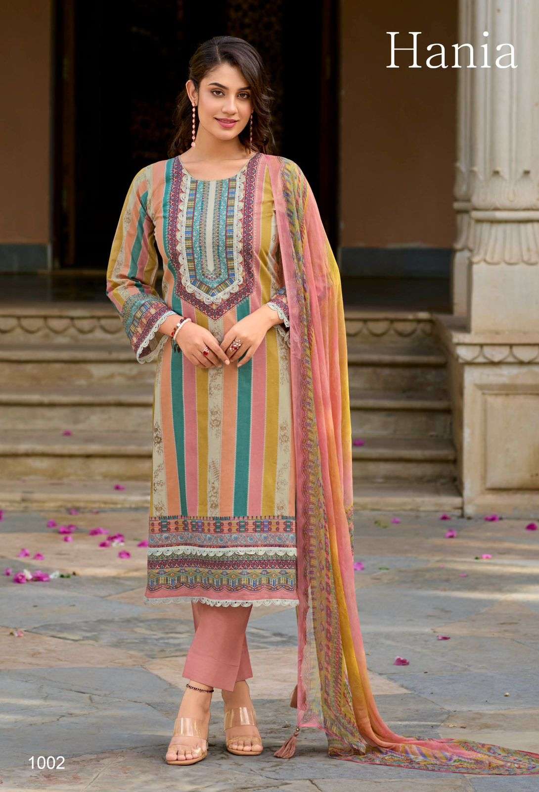 KILORY TRENDZ HANIA LAWN COTTON FANCY WORK SUIT