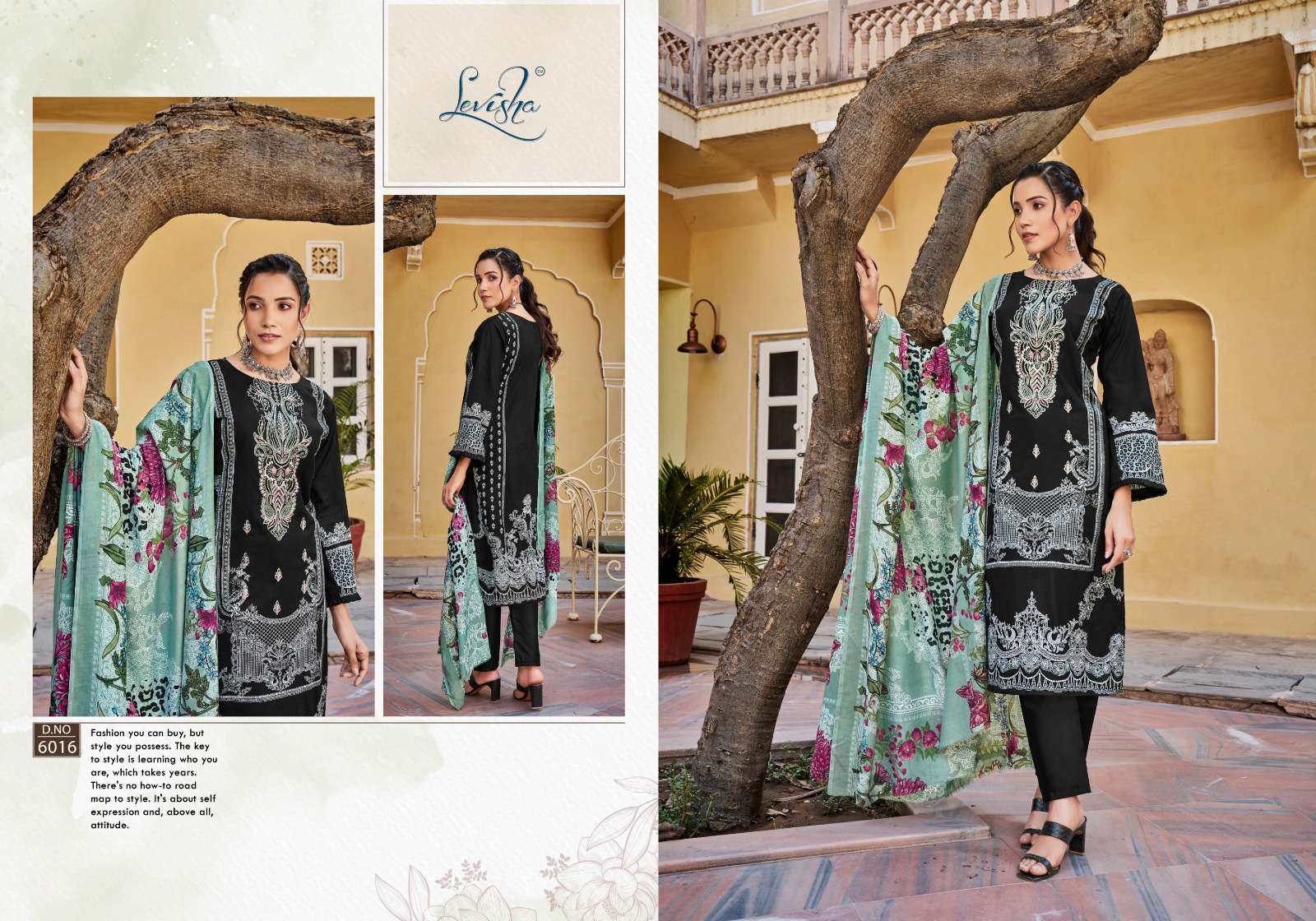 LEVISHA NAIRA NX VOL 6 COTTON DIGITAL PAKISTANI PRINTS SUIT