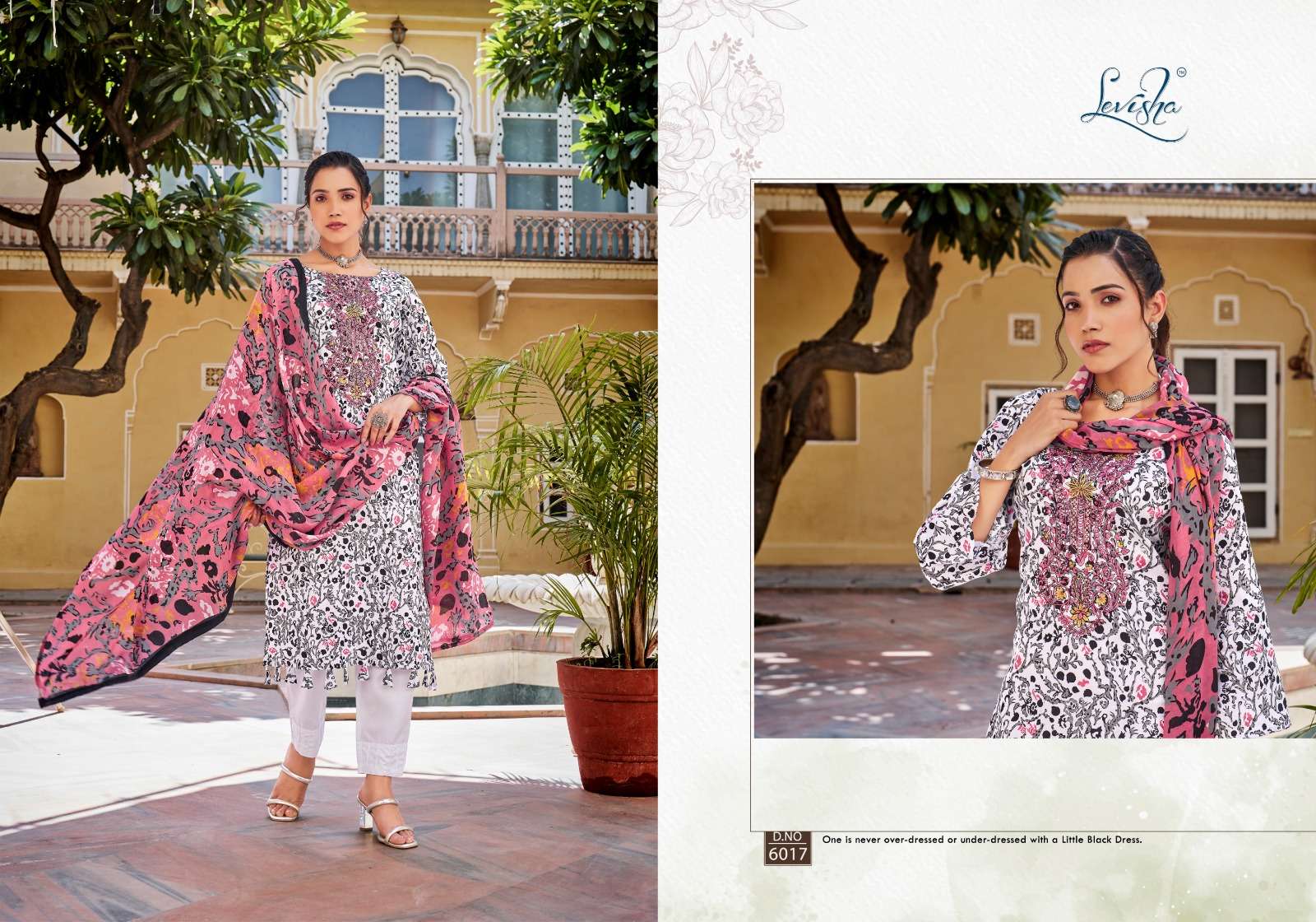 LEVISHA NAIRA NX VOL 6 COTTON DIGITAL PAKISTANI PRINTS SUIT