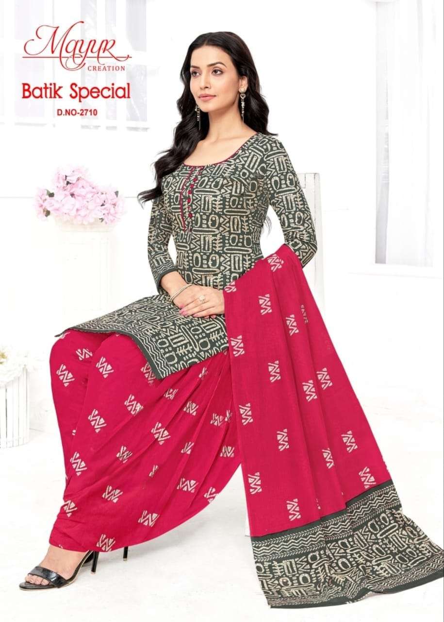 MAYUR CREATION BATIK SPECIAL VOL 27 COTTON DRESS MATERIAL