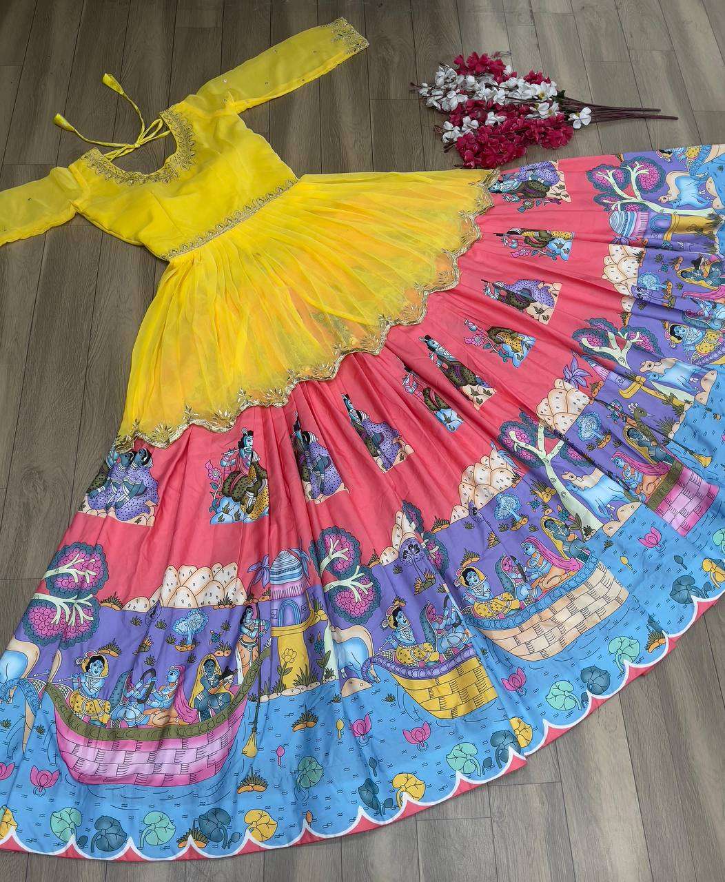 PC 400 CROP TOP LEHENGA