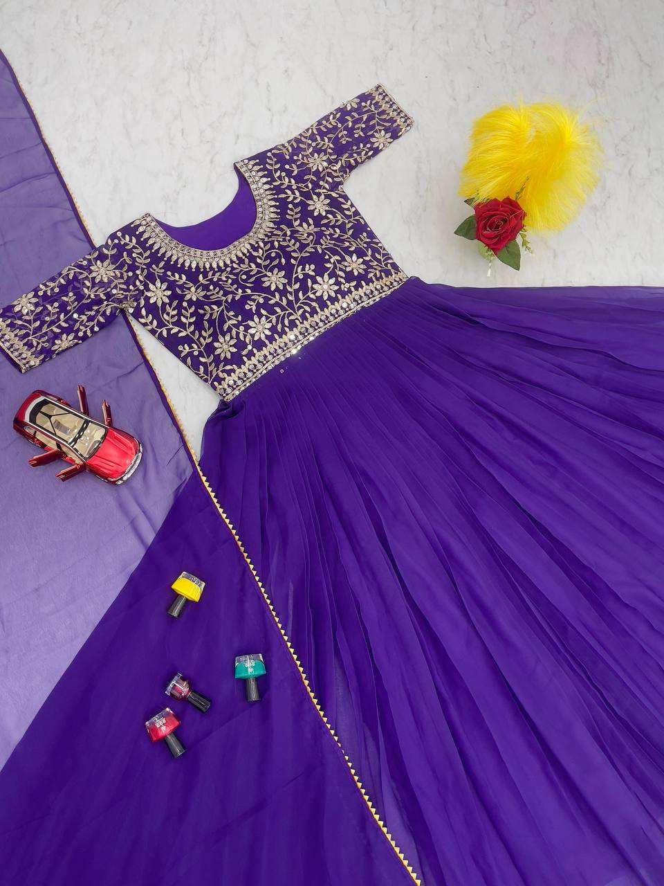 PC 404 GOWN DUPATTA