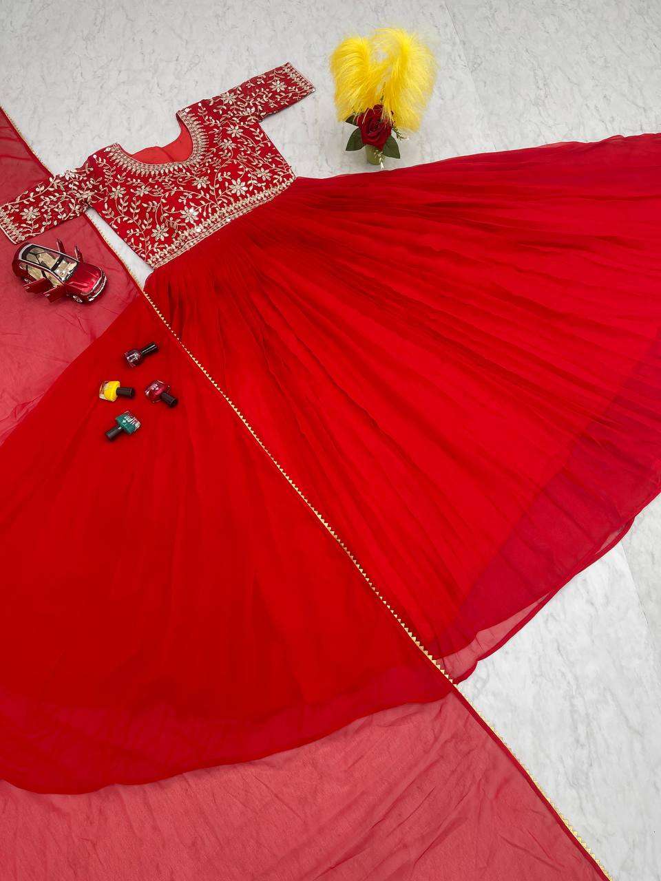 PC 404 GOWN DUPATTA