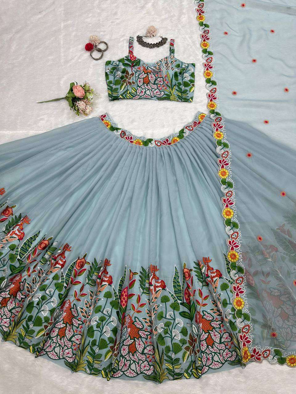 QRC 262 LEHENGA CHOLI
