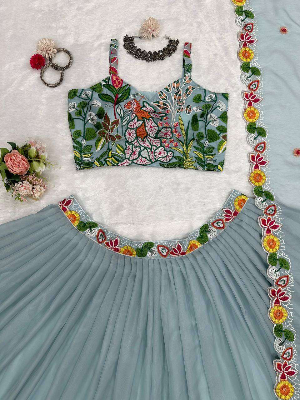 QRC 262 LEHENGA CHOLI