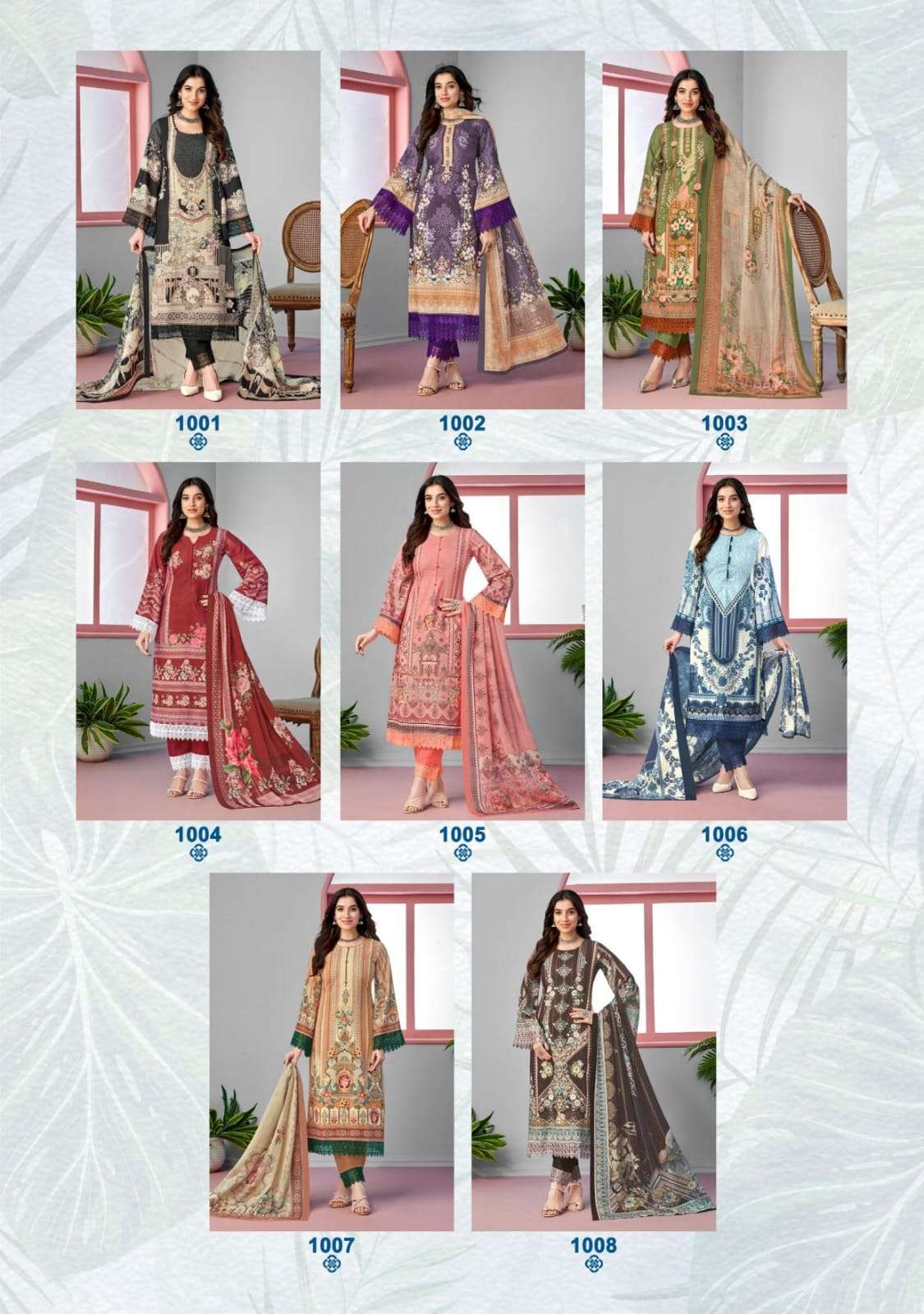 RAHI FAB RAAHAT VOL 1 LAWN COTTON DIGITAL KARACHI PRINT SALWAR SUIT