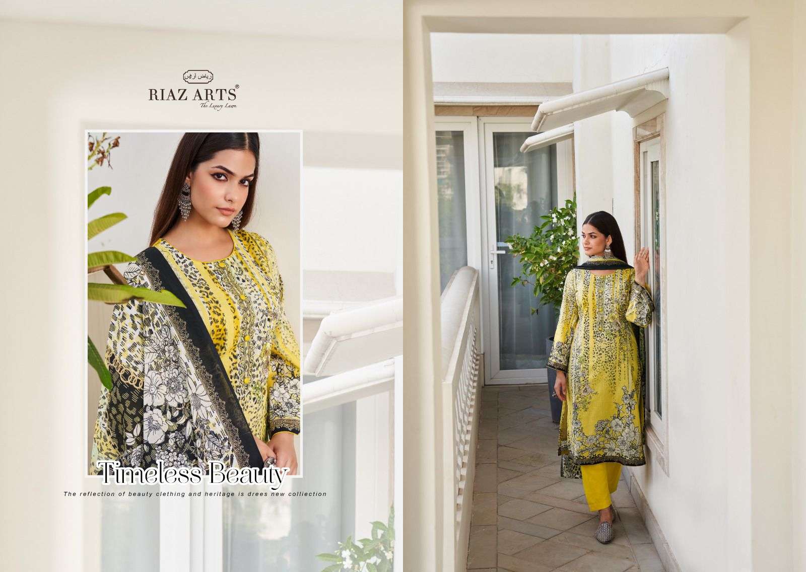 RIAZ ARTS IBADAAT LAWN COTTON DIGITAL PRINT SUIT