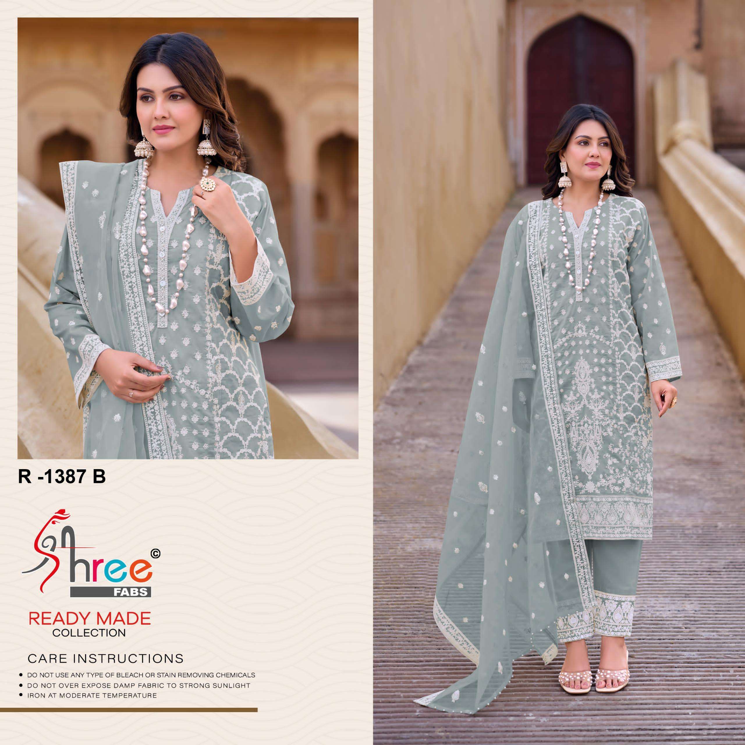 SHREE FABS R 1387 HEAVY BEAUTIFUL DESIGNER PAKISTANI SUIT