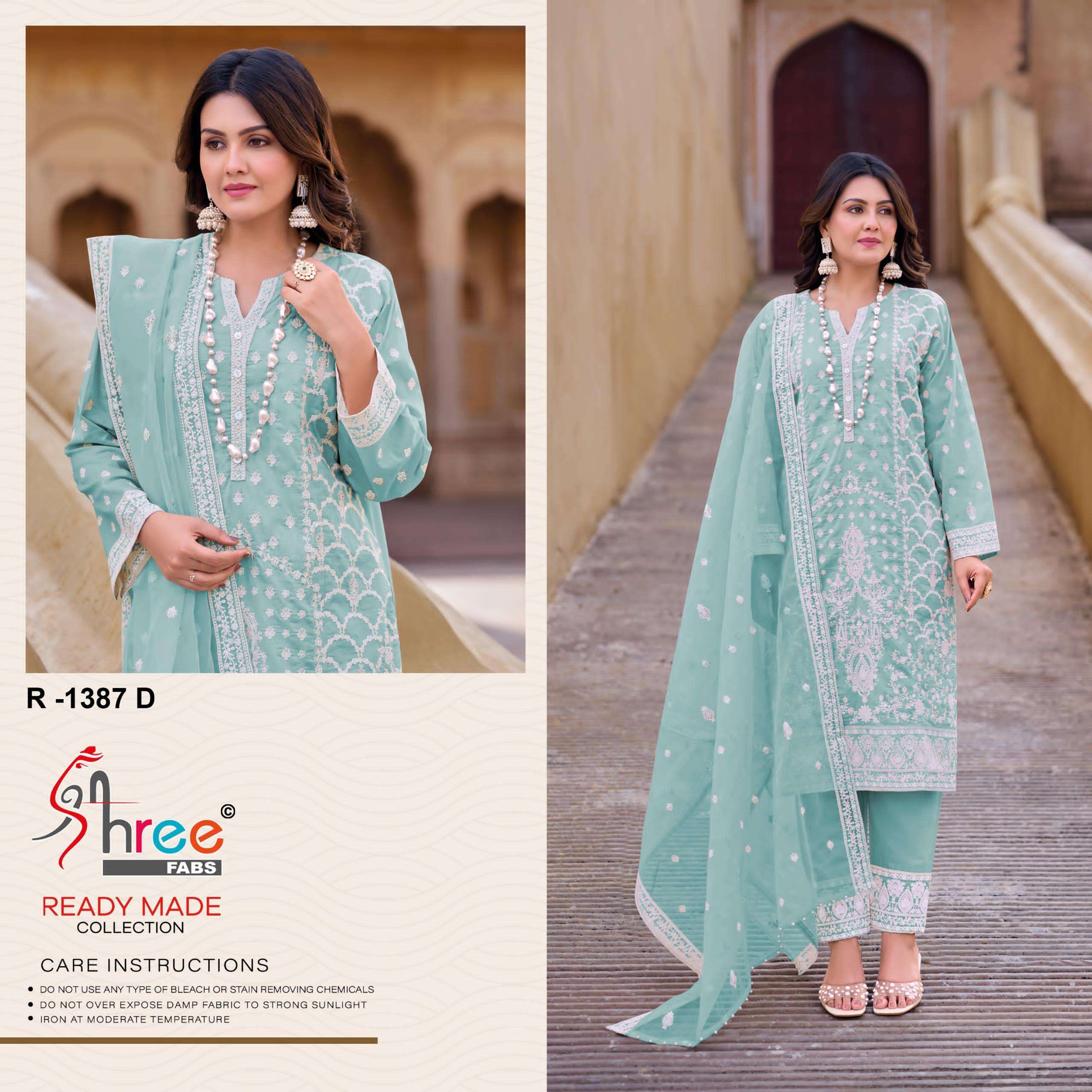 SHREE FABS R 1387 HEAVY BEAUTIFUL DESIGNER PAKISTANI SUIT