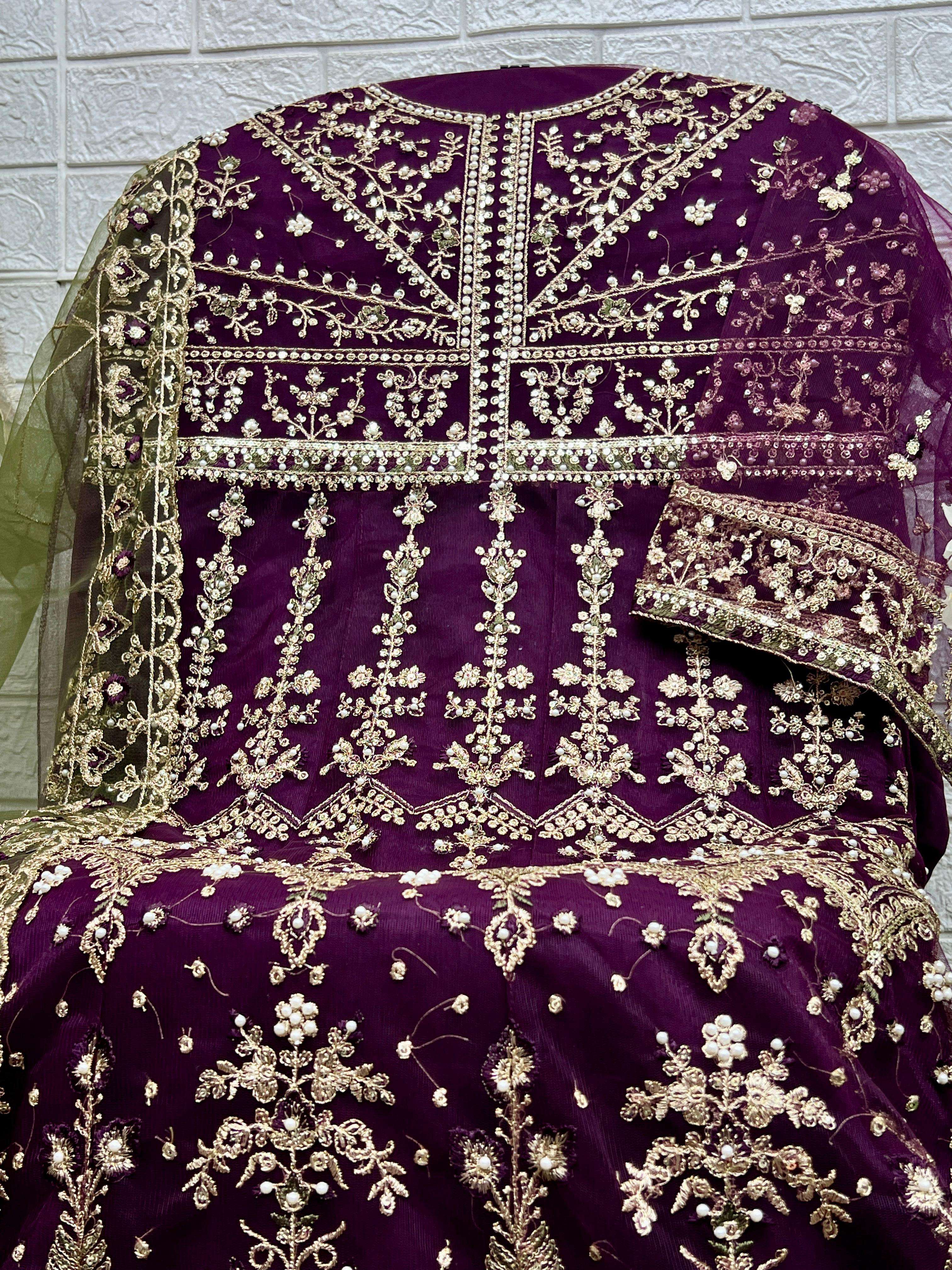 ZAHA CHANTELLE VOL 6 HEAVY DESIGNER WEDDING WEAR SUIT