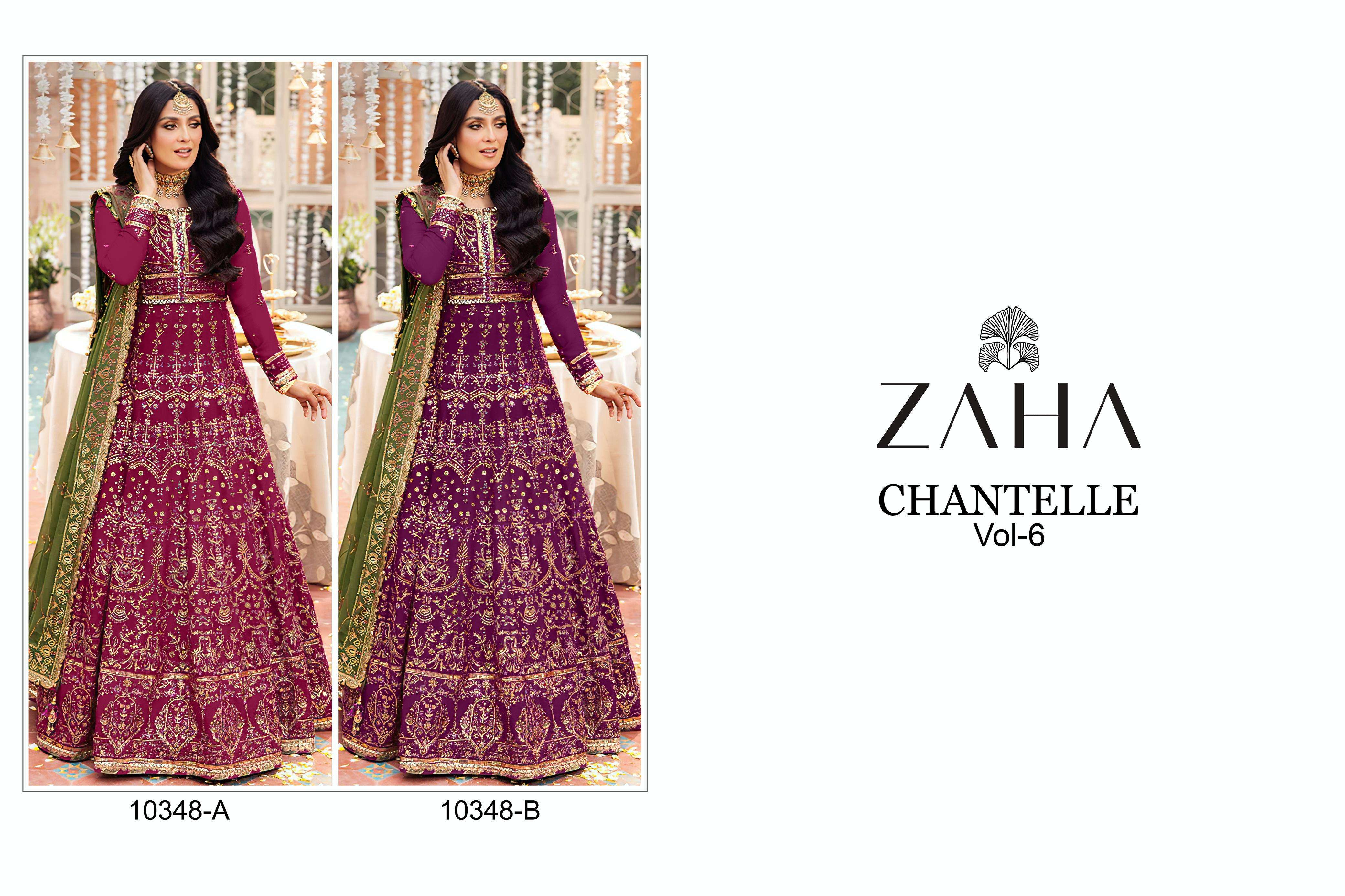 ZAHA CHANTELLE VOL 6 HEAVY DESIGNER WEDDING WEAR SUIT
