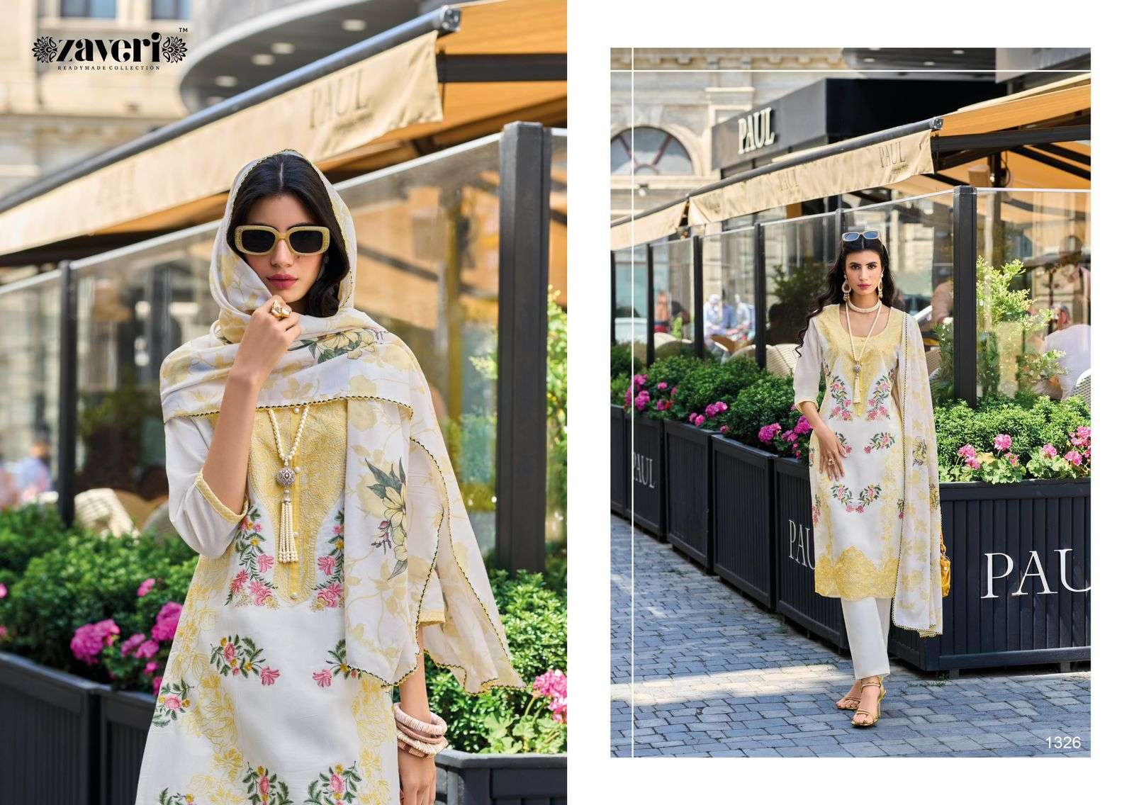 ZAVERI WOMAN BEAUTY SAIMA COTTON FANCY DESIGNER LADIES SUIT