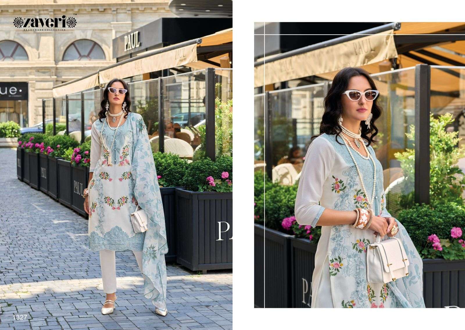 ZAVERI WOMAN BEAUTY SAIMA COTTON FANCY DESIGNER LADIES SUIT