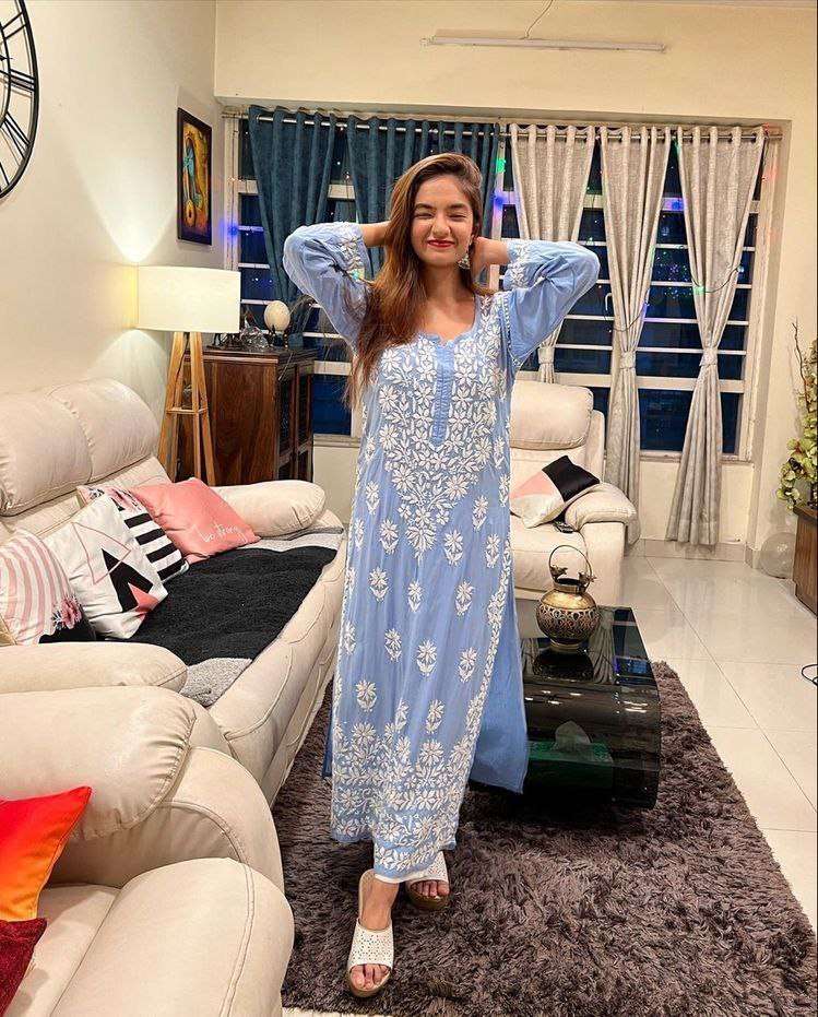 ZD 10097 KURTI PLAZZO SET