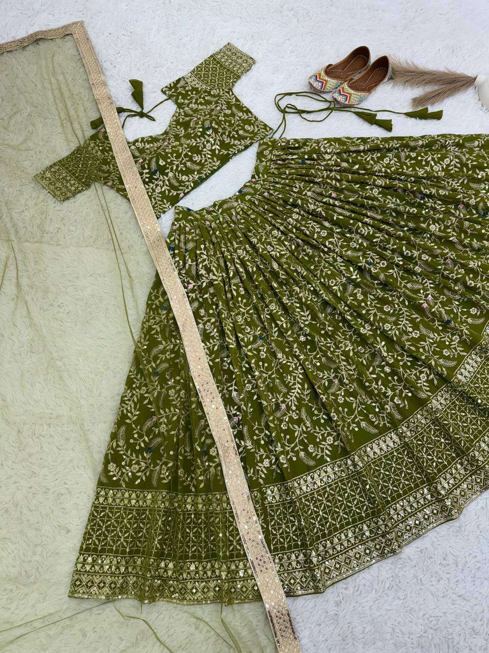 ZSR 3071 LEHENGA CHOLI