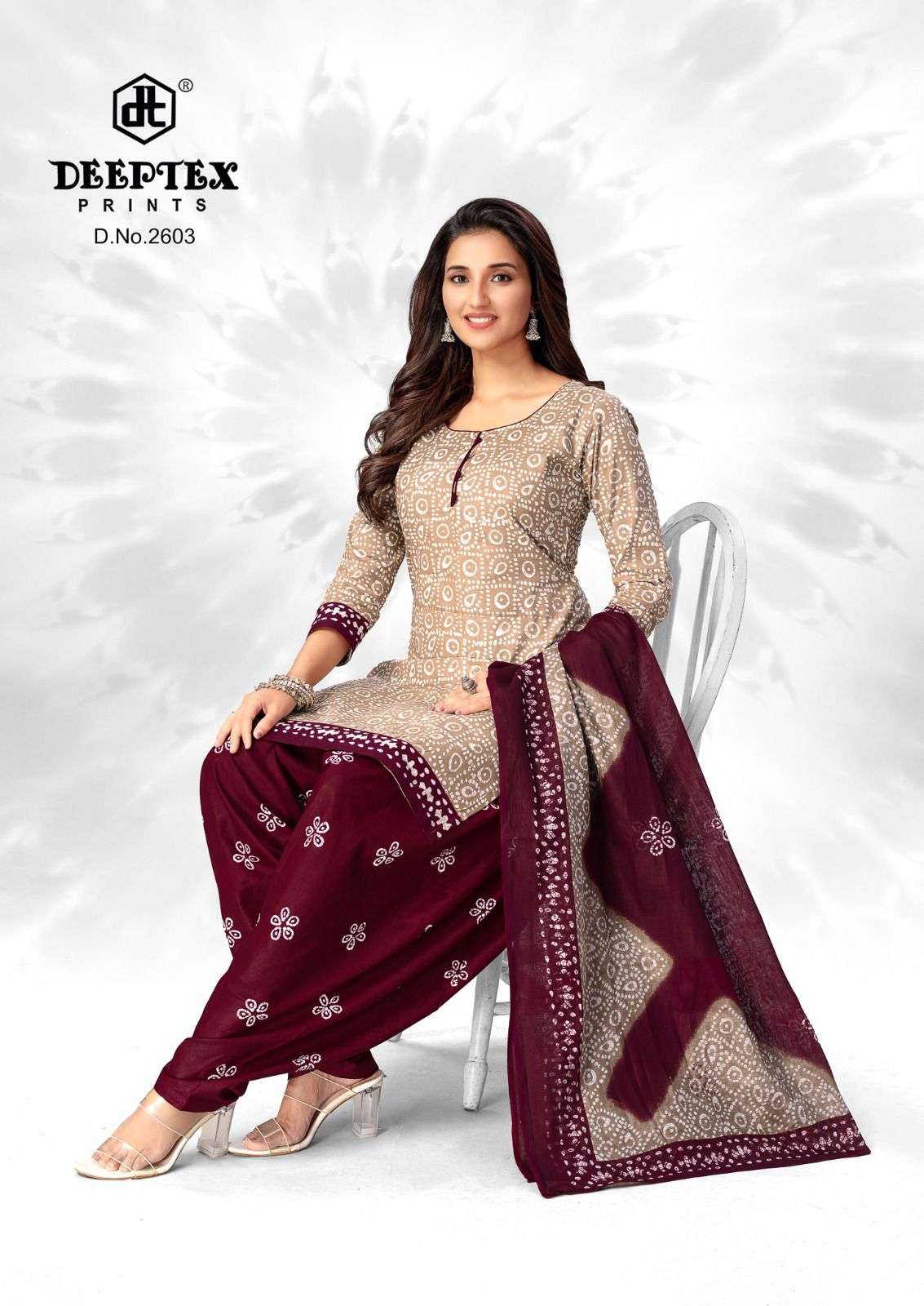 DEEPTEX PRINTS BATIK PLUS VOL 26 COTTON SALWAR SUIT
