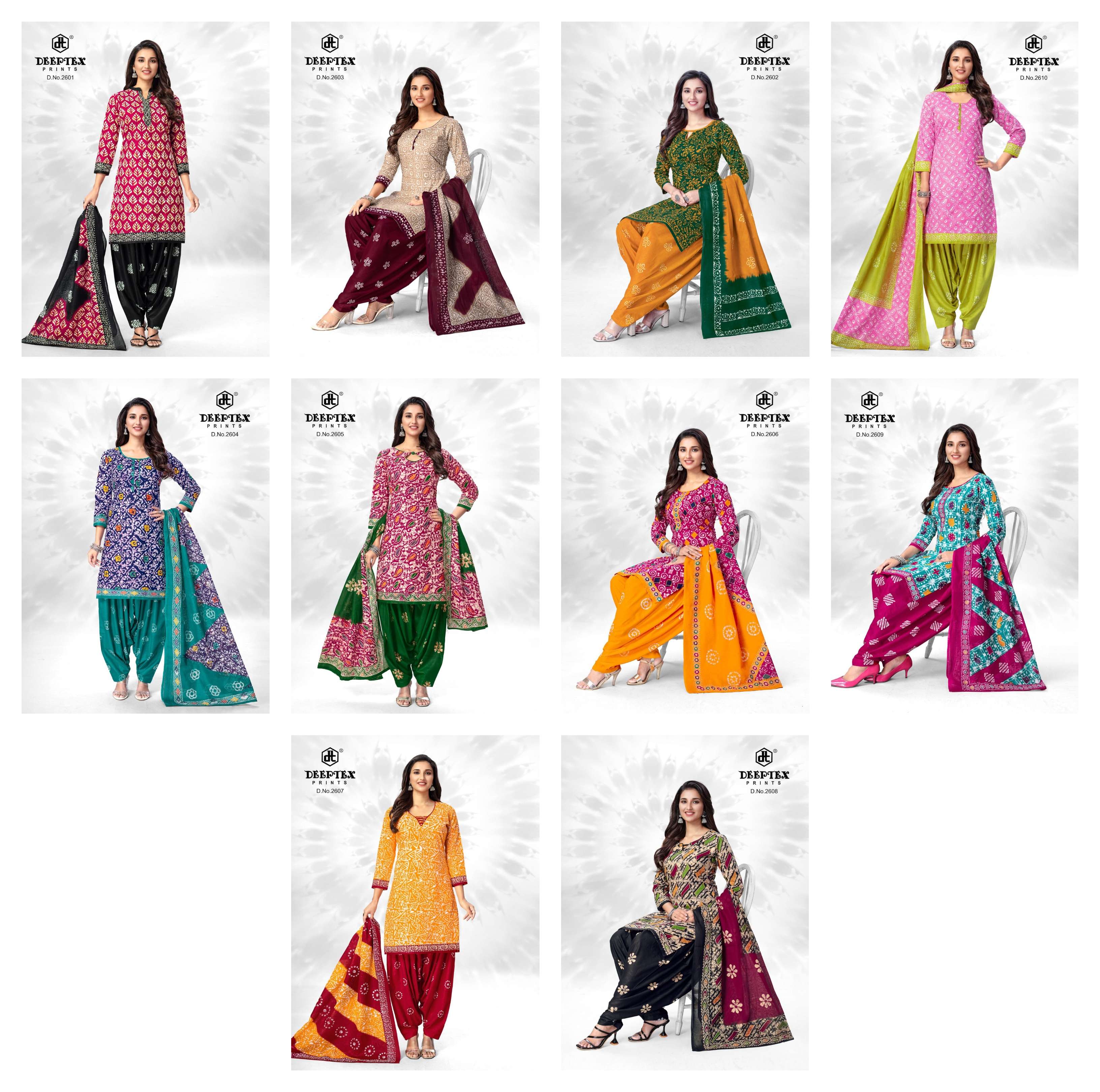 DEEPTEX PRINTS BATIK PLUS VOL 26 COTTON SALWAR SUIT