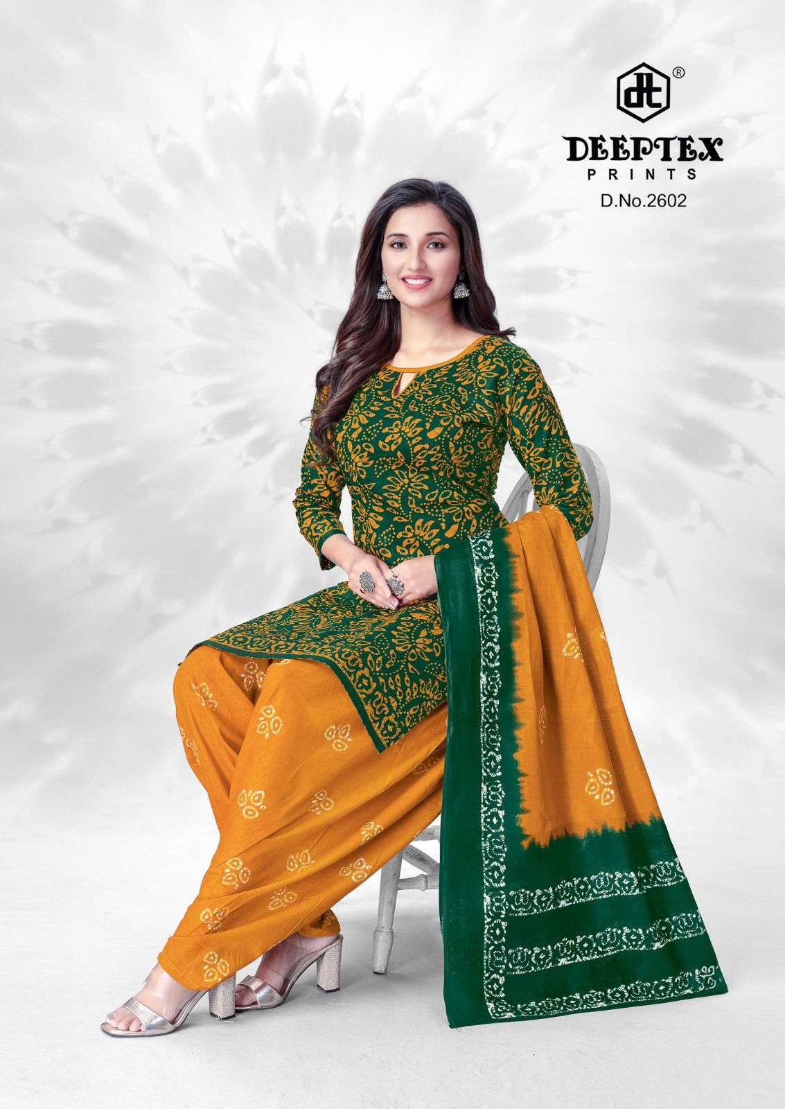DEEPTEX PRINTS BATIK PLUS VOL 26 COTTON SALWAR SUIT